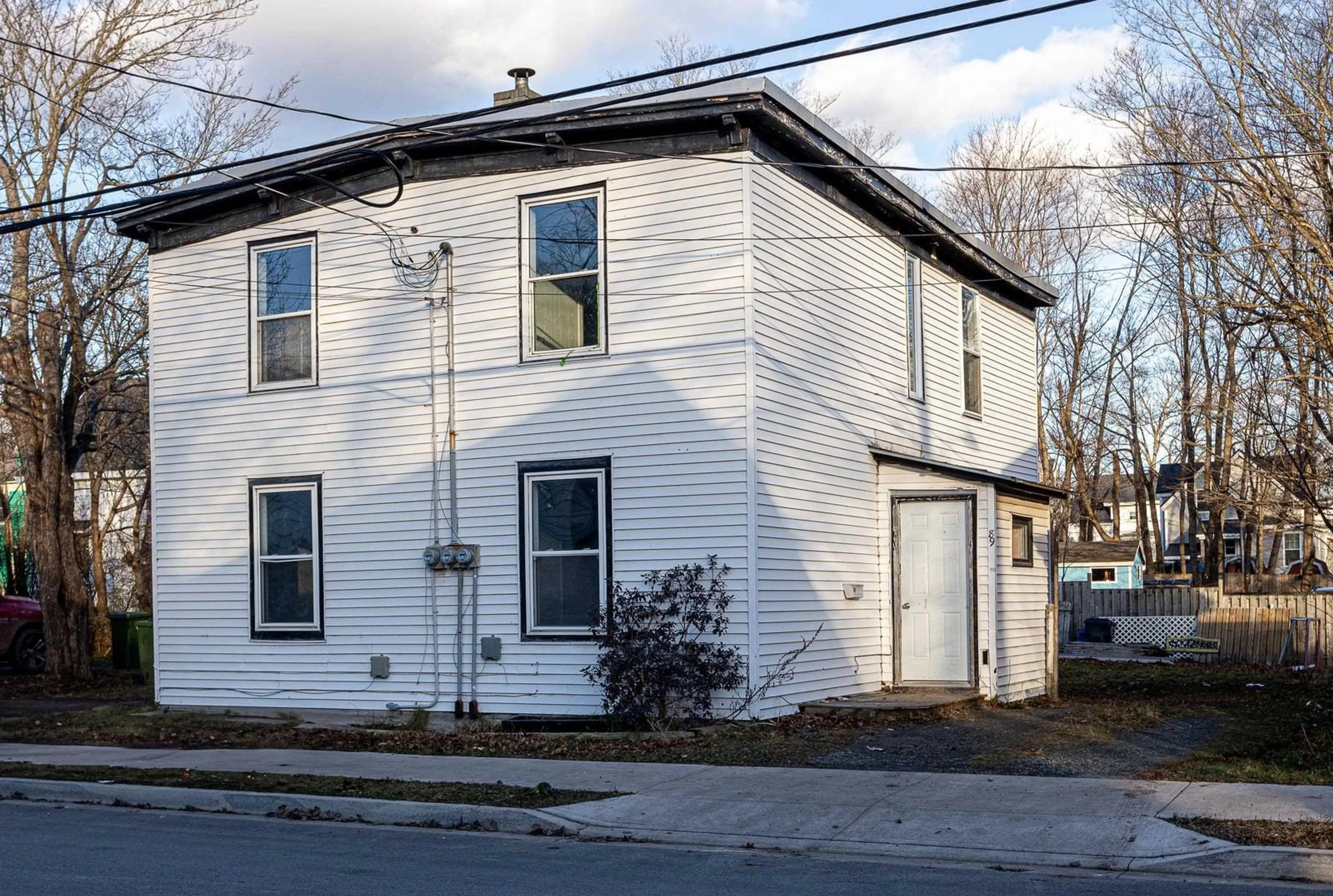 Frontside or backside of a home, the front or back of building for 87-89 Dominion St, Truro Nova Scotia B2N 3P4