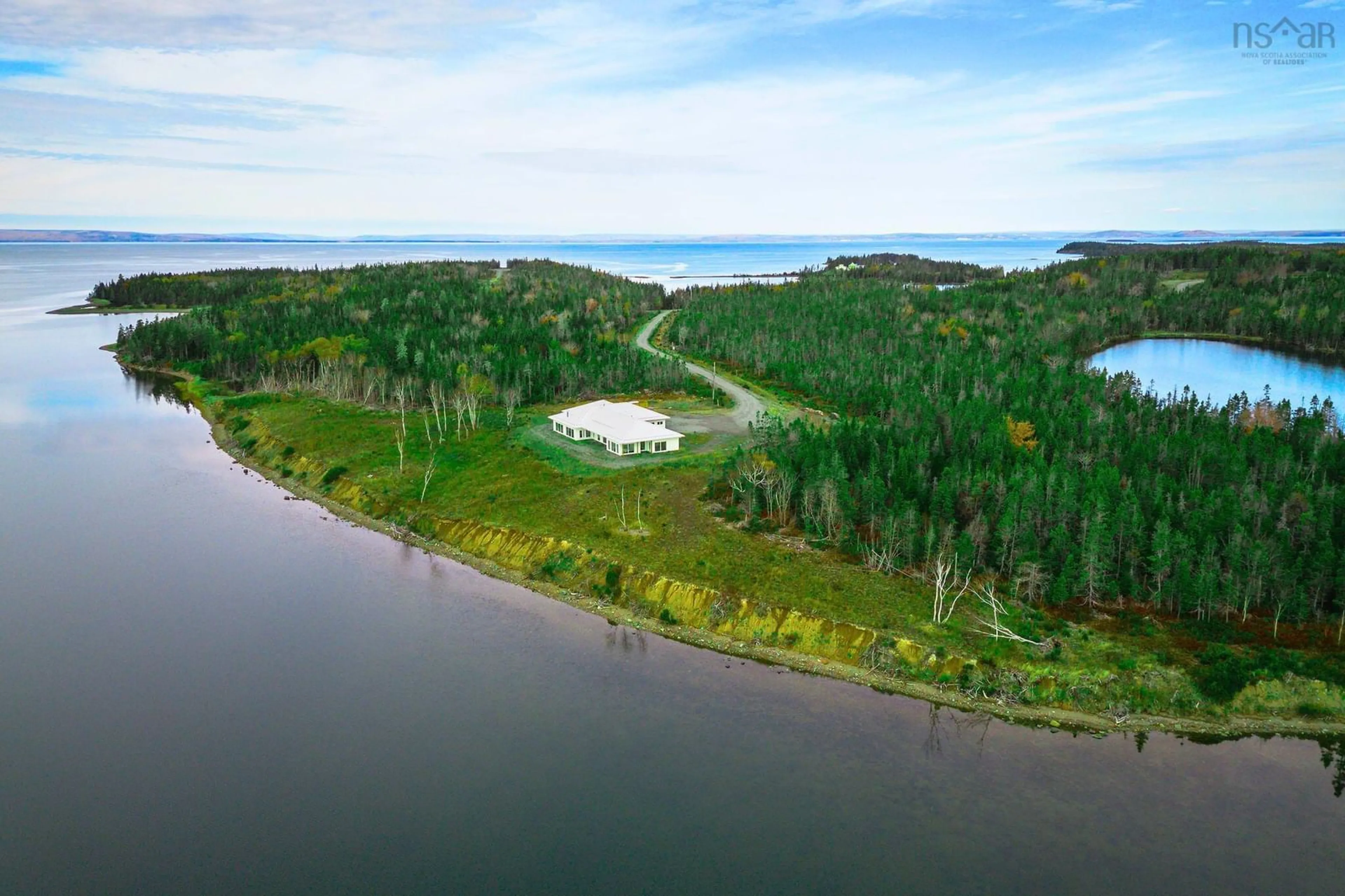 A pic from exterior of the house or condo, the view of lake or river for Eric Lane, Hay Cove Nova Scotia B0E 3B0