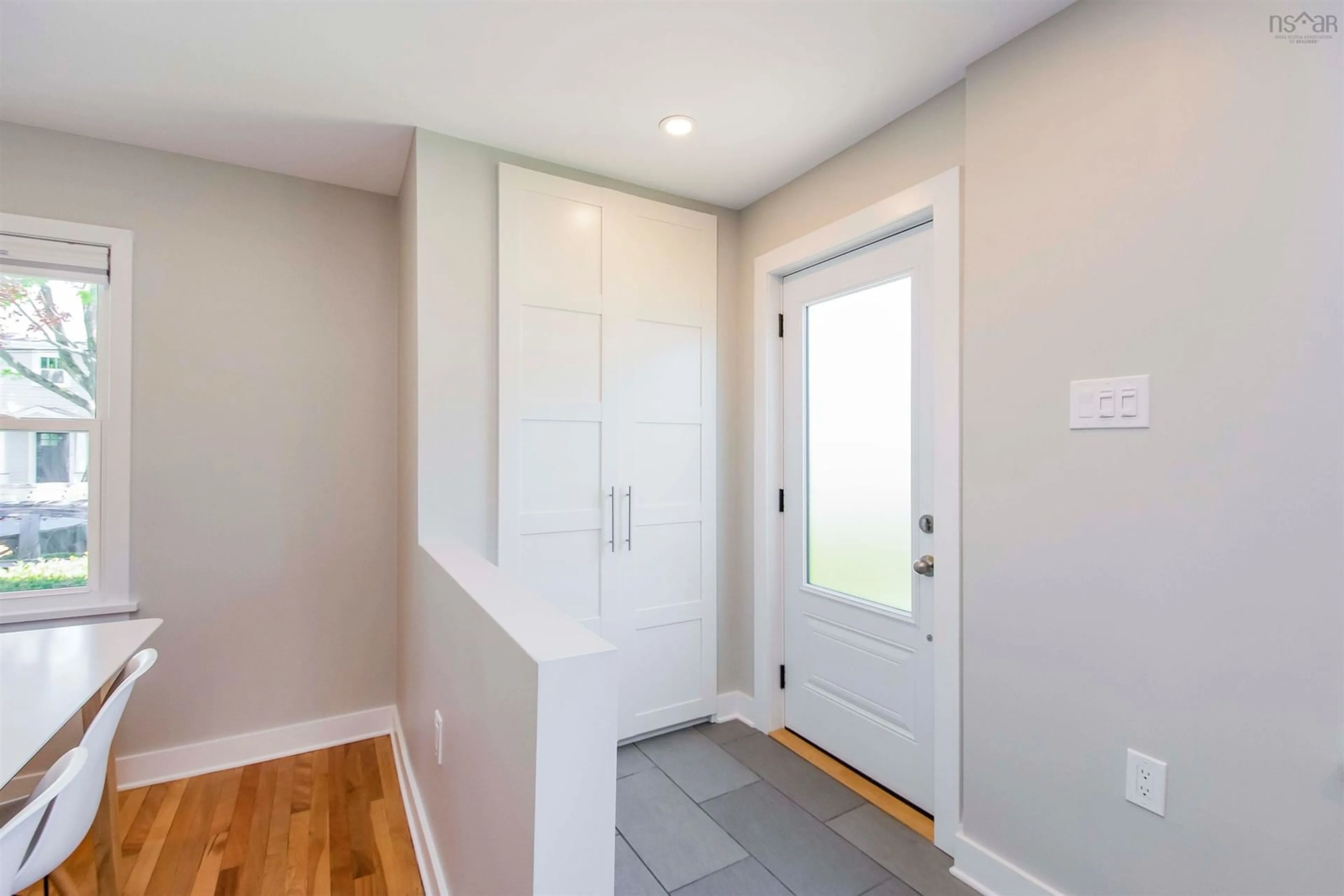 Indoor entryway, wood floors for 6715 Edward Arab Ave, Halifax Nova Scotia B3L 2E2