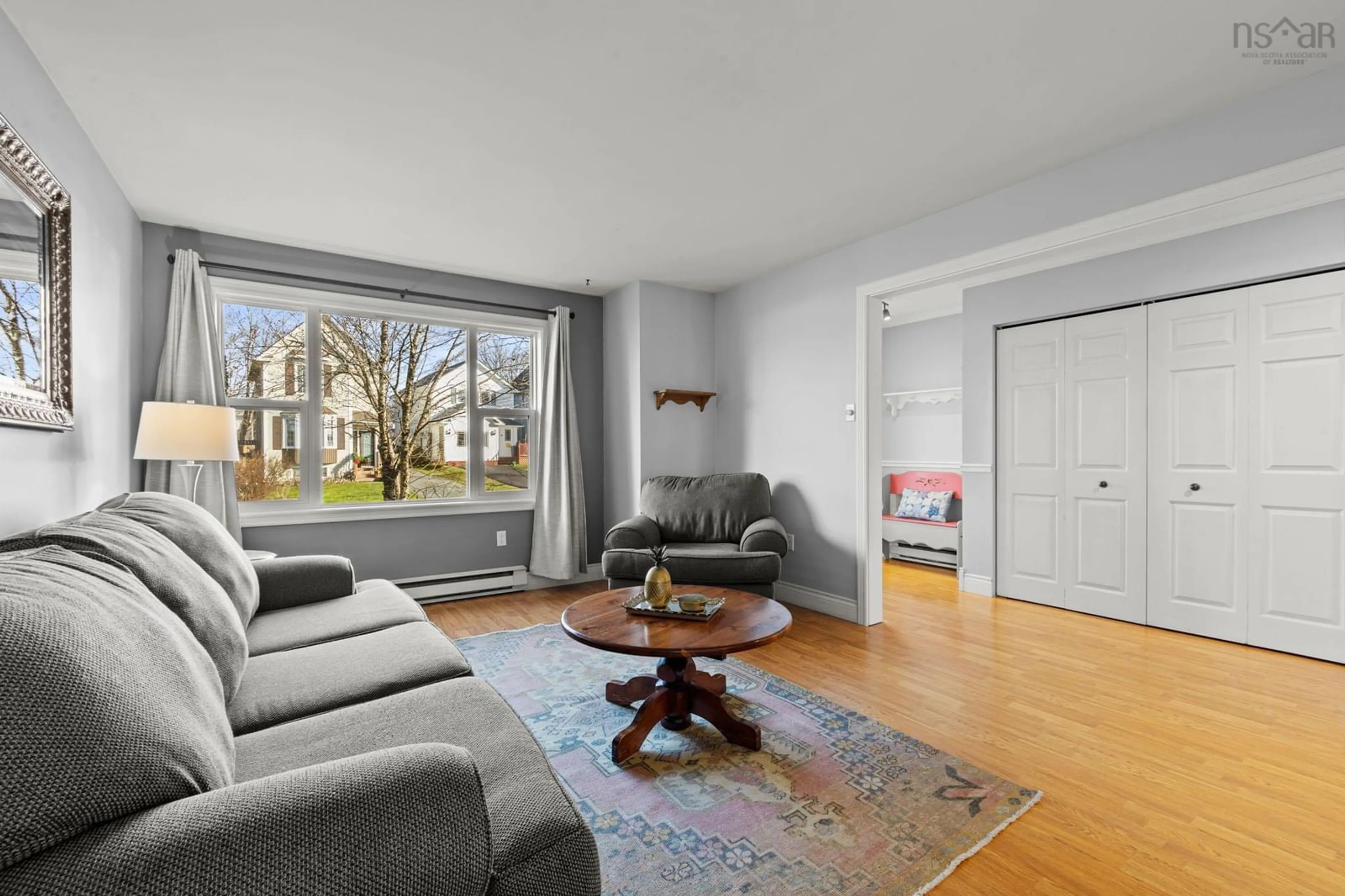 Living room, wood floors for 9 Penstock Crt, Middle Sackville Nova Scotia B4E 2L6