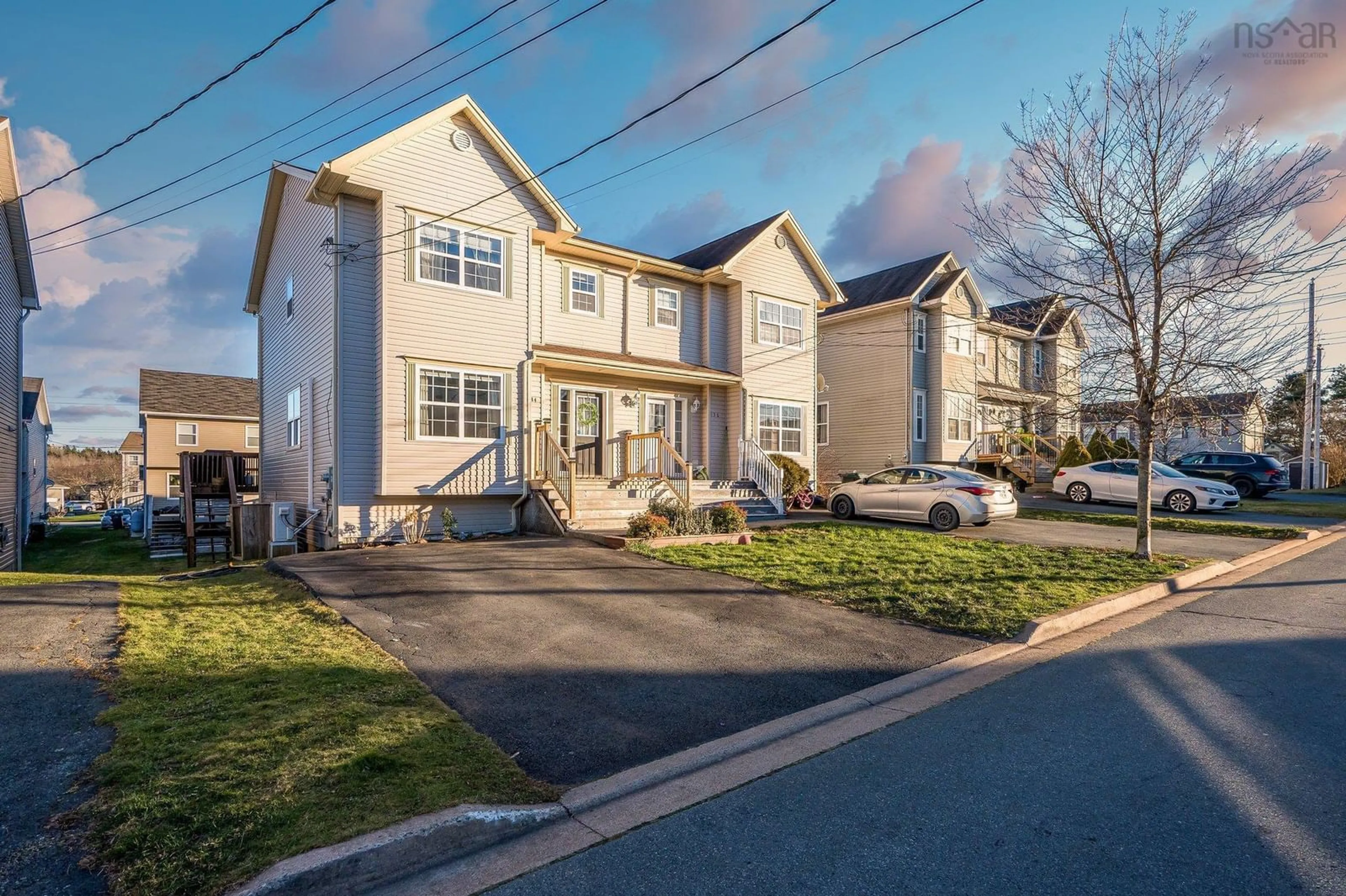A pic from exterior of the house or condo, the street view for 134 North Green Rd, Lakeside Nova Scotia B3T 2L8