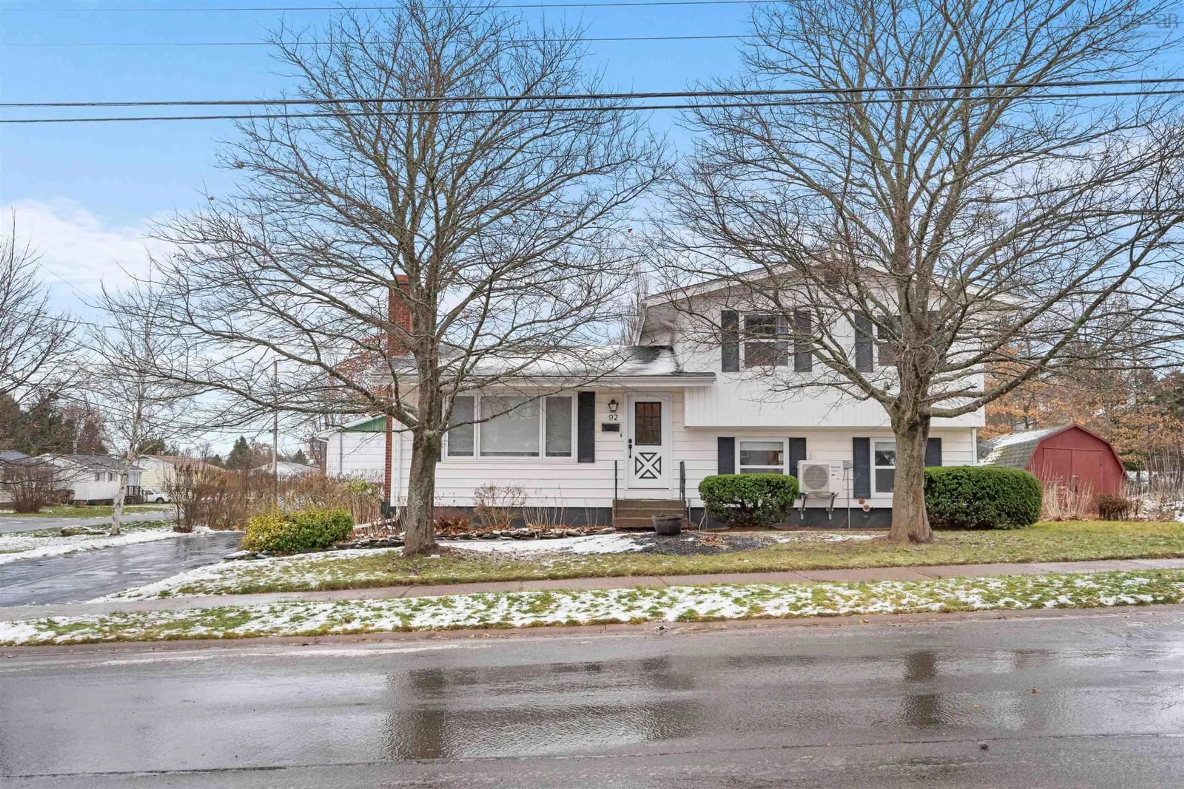 A pic from exterior of the house or condo, the street view for 92 Rupert St, Amherst Nova Scotia B4H 5S5