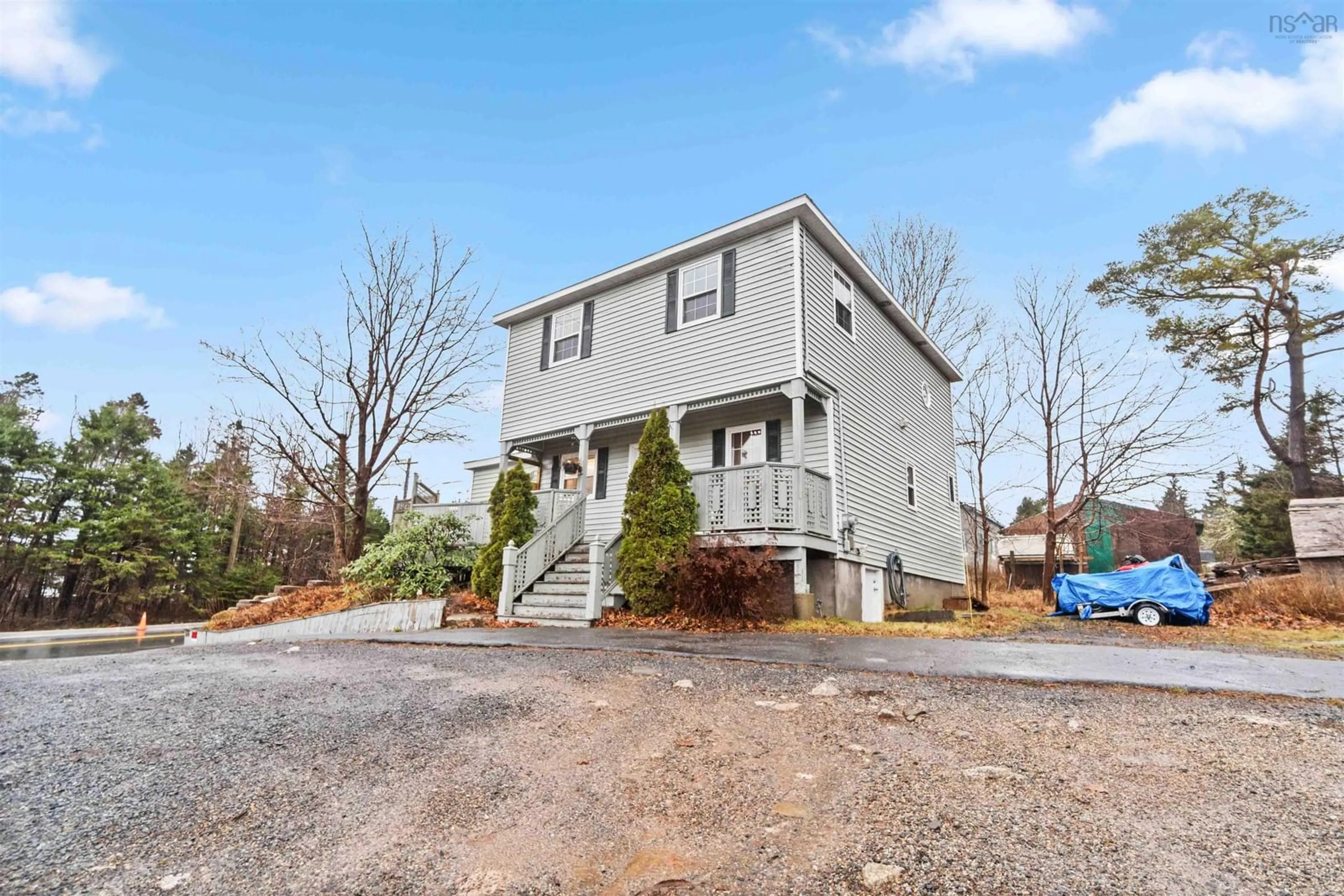 A pic from exterior of the house or condo, the street view for 1327 St Margarets Bay Rd, Beechville Nova Scotia B3T 1H5