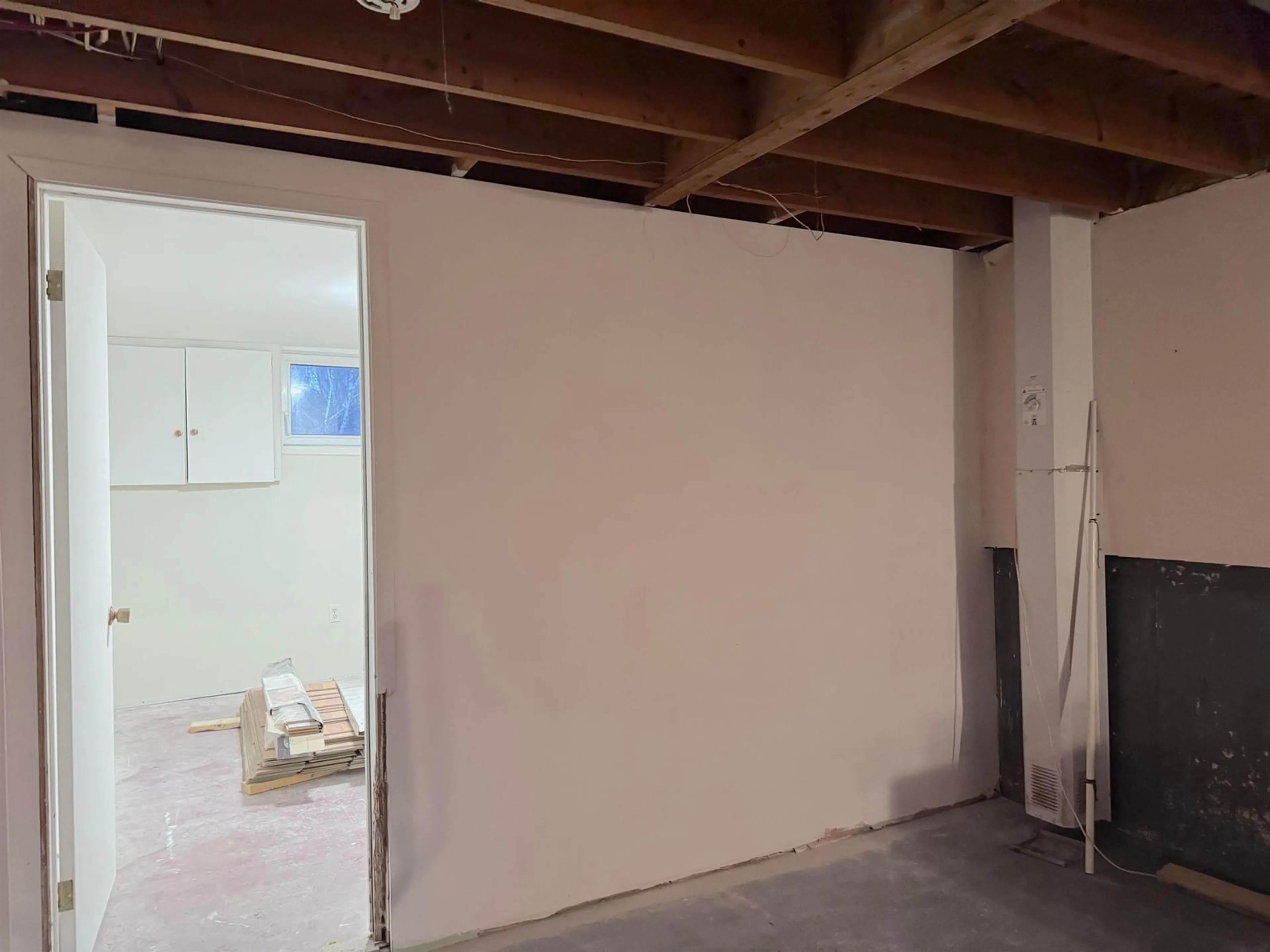A pic of a room, cement floor for 53 Maplewood Dr, Ingonish Nova Scotia B0C 1K0