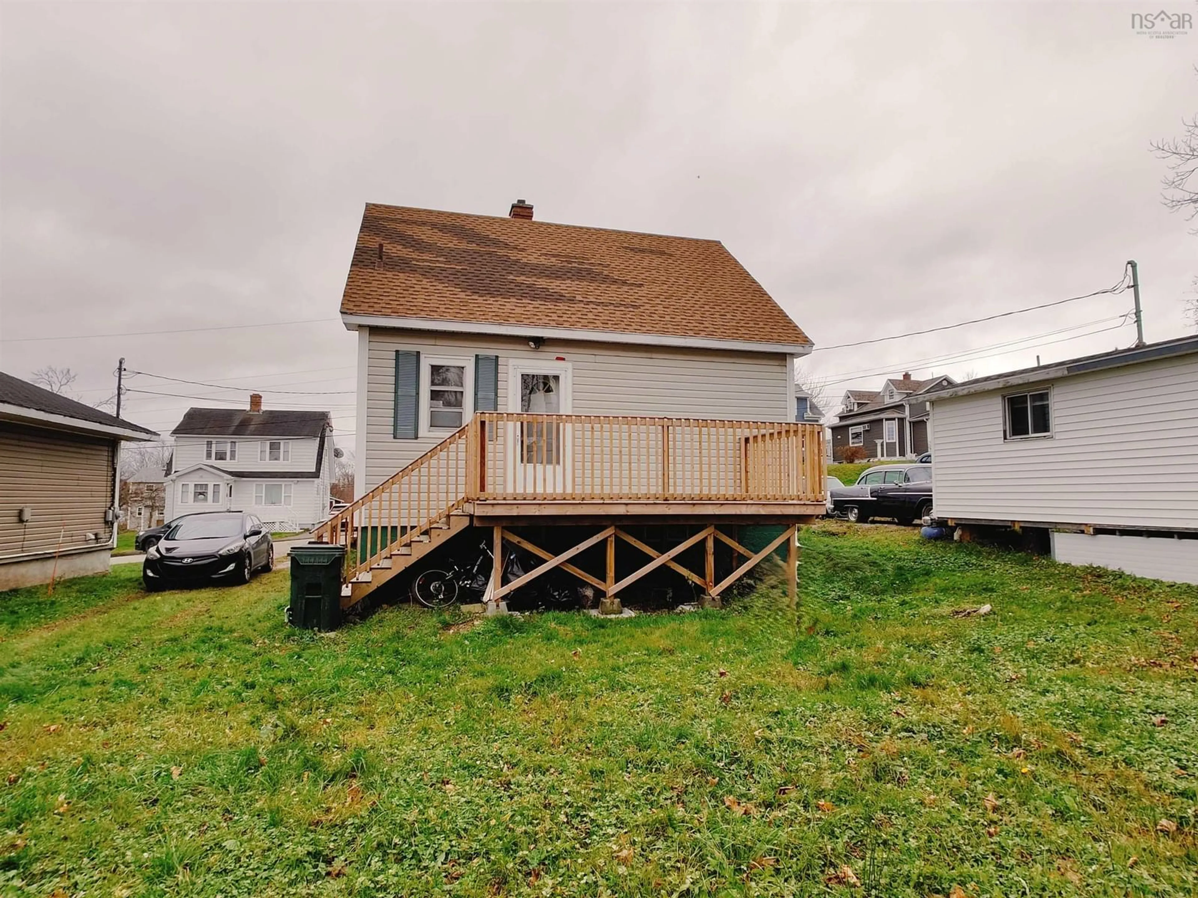 Frontside or backside of a home, cottage for 28 Strathcona St, Westmount Nova Scotia B1R 1X8