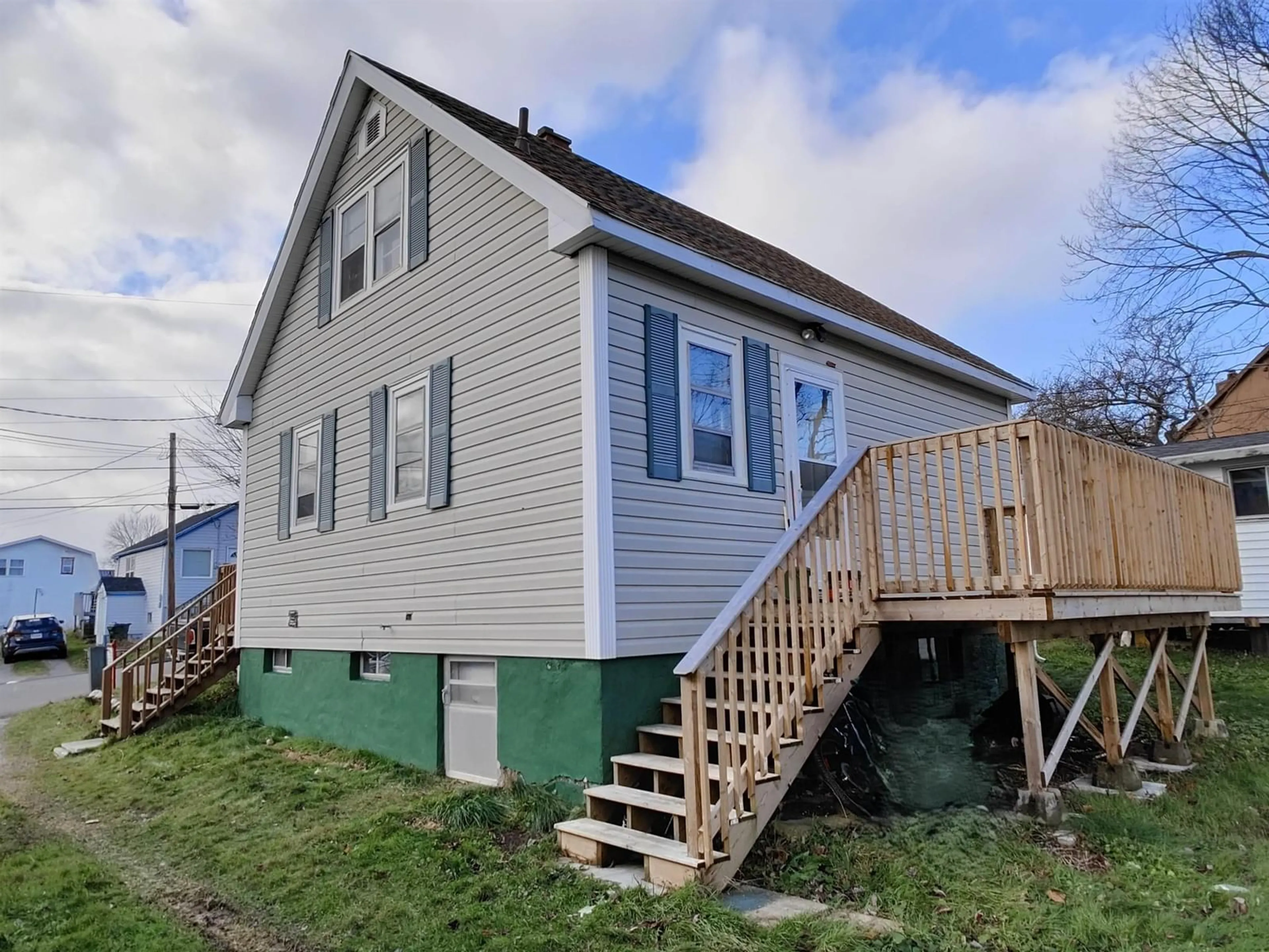 Frontside or backside of a home, cottage for 28 Strathcona St, Westmount Nova Scotia B1R 1X8