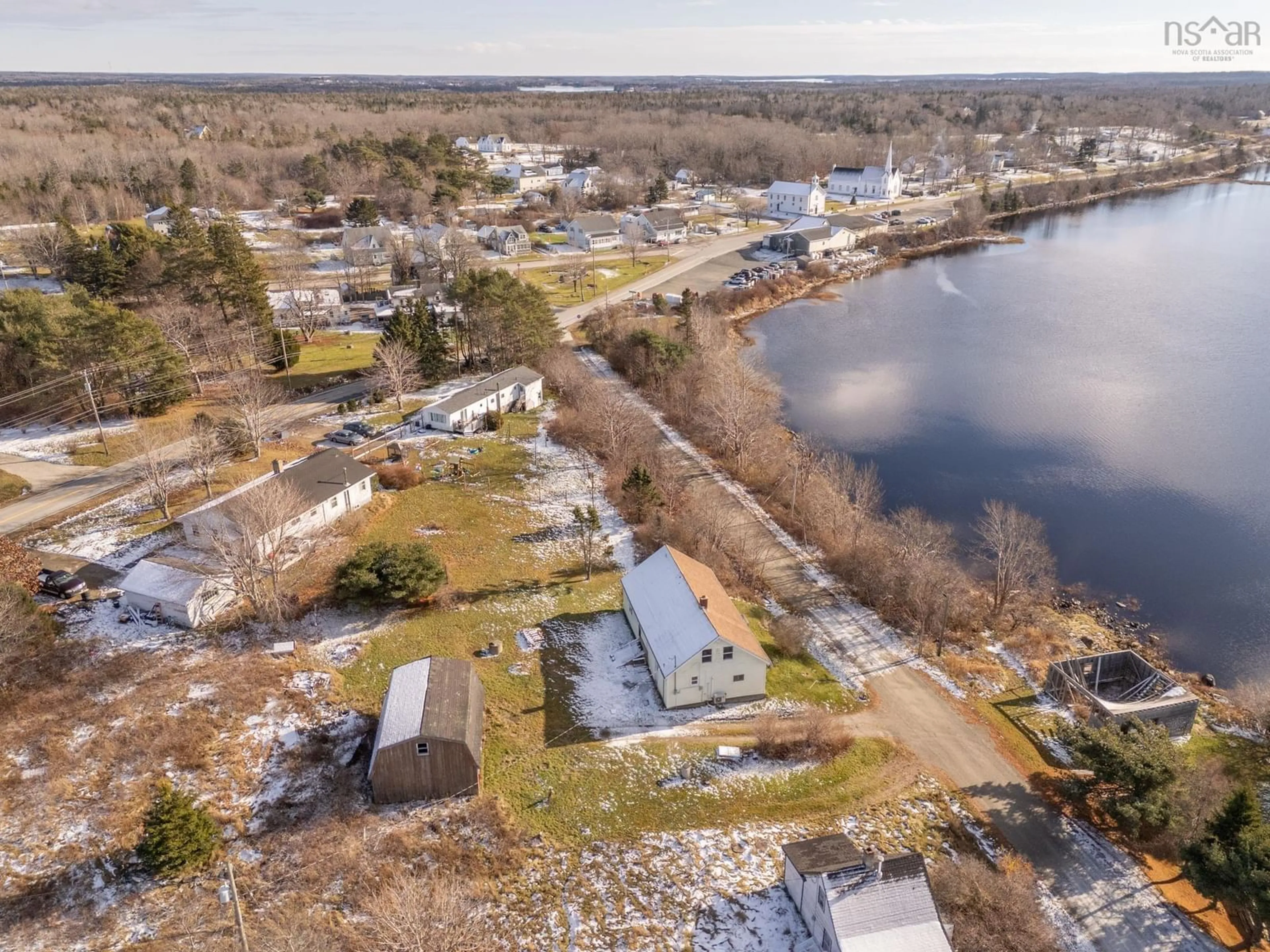 A pic from exterior of the house or condo, the view of lake or river for 24 John White Rd, Tusket Nova Scotia B0W 3M0