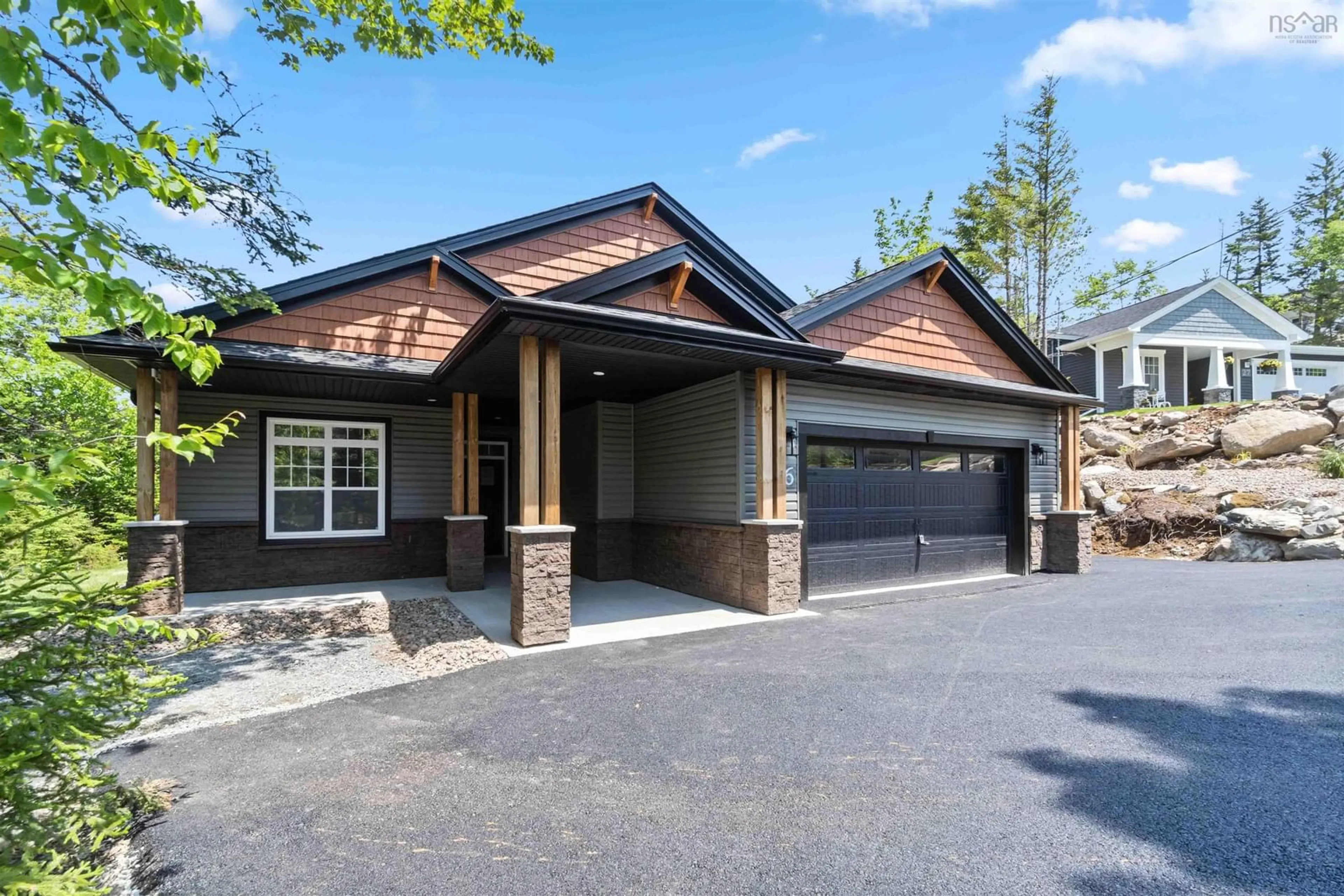 Indoor garage, wood floors for 35 Verbena Crt, Porters Lake Nova Scotia B3E 0B7