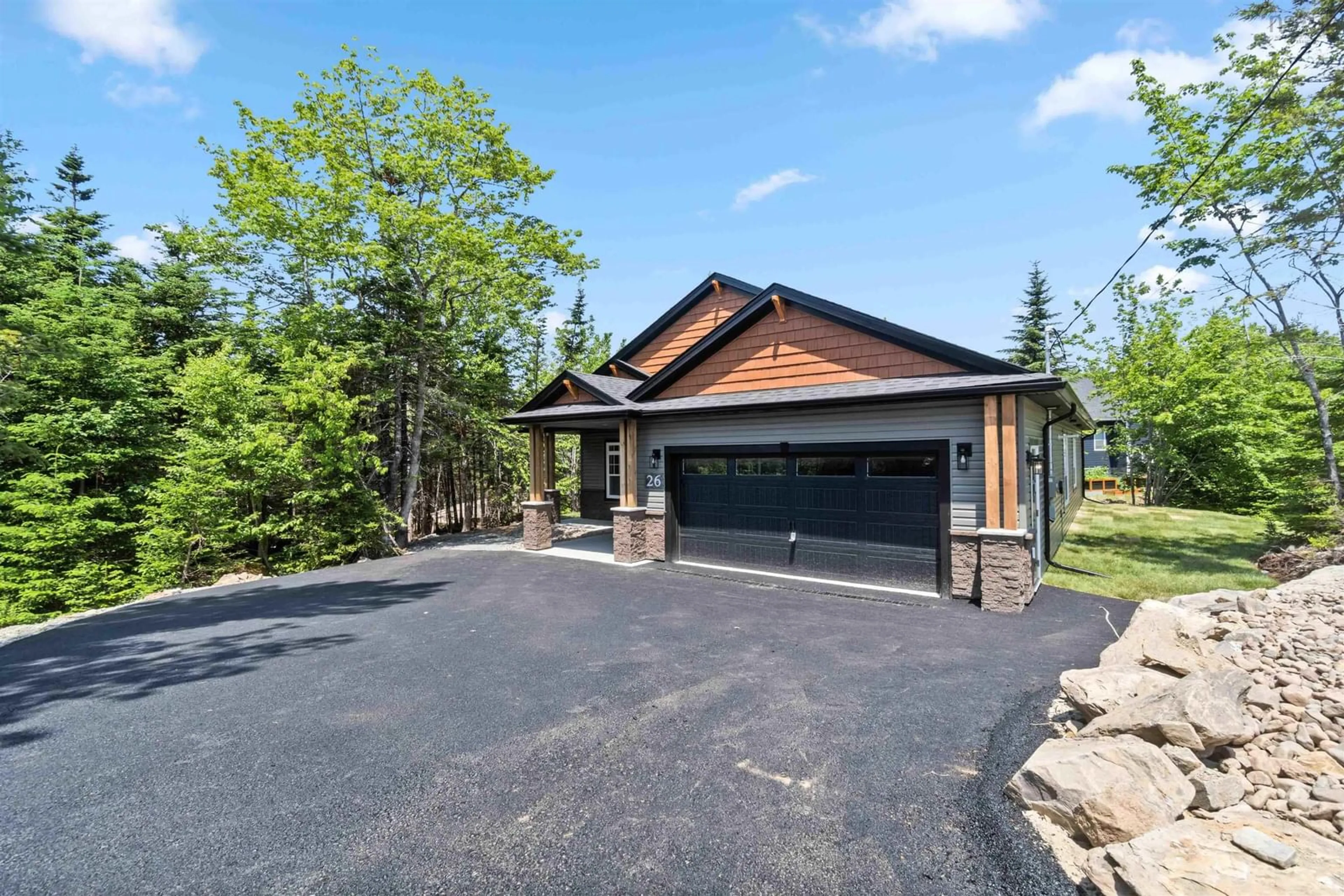 Indoor garage, cement floor for 35 Verbena Crt, Porters Lake Nova Scotia B3E 0B7