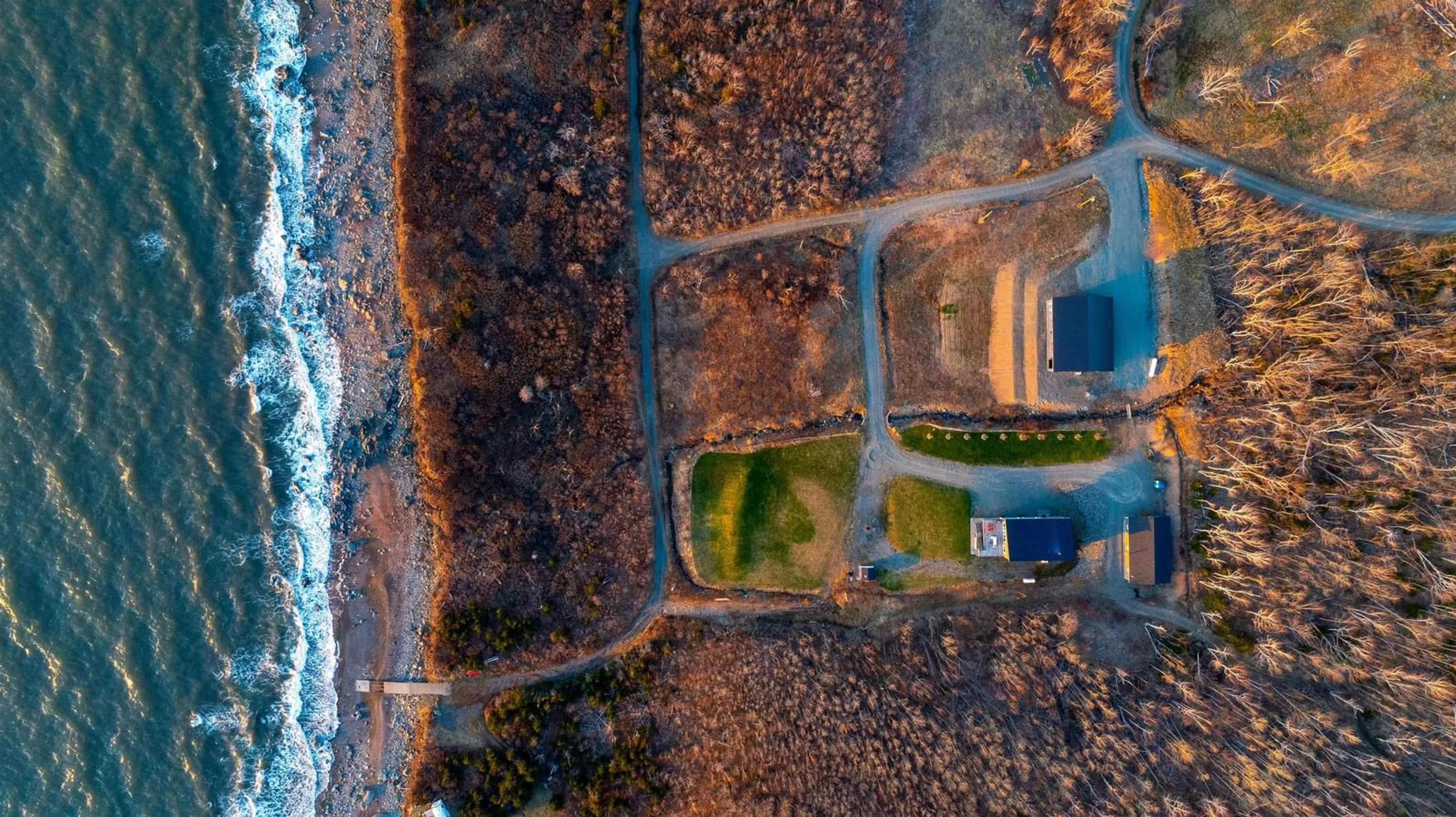 Frontside or backside of a home, the street view for 55 Northumberland Lane, Georgeville Nova Scotia B2G 2L1