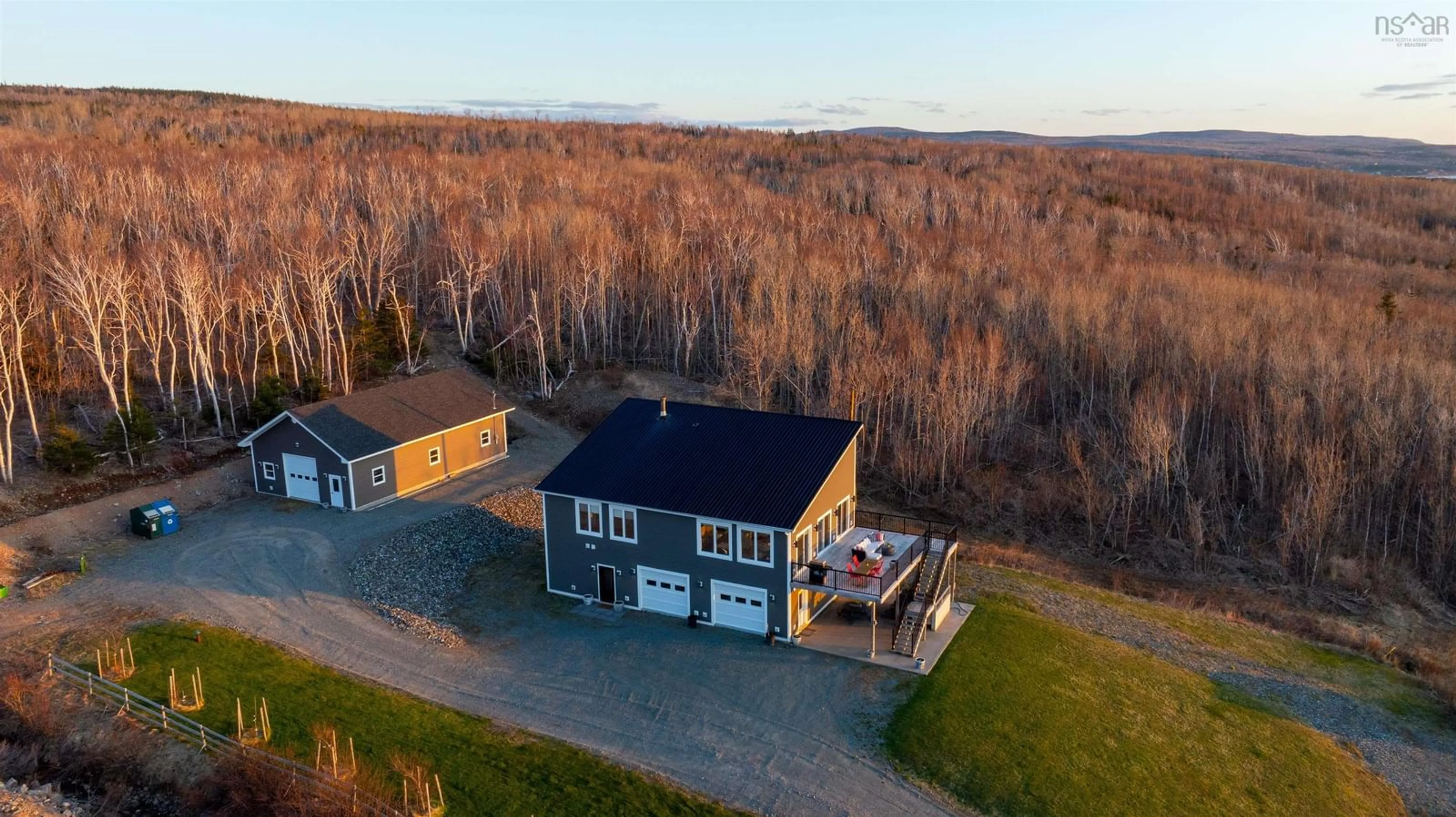 A pic from exterior of the house or condo, cottage for 63 Northumberland Lane, Georgeville Nova Scotia B2G 2L1