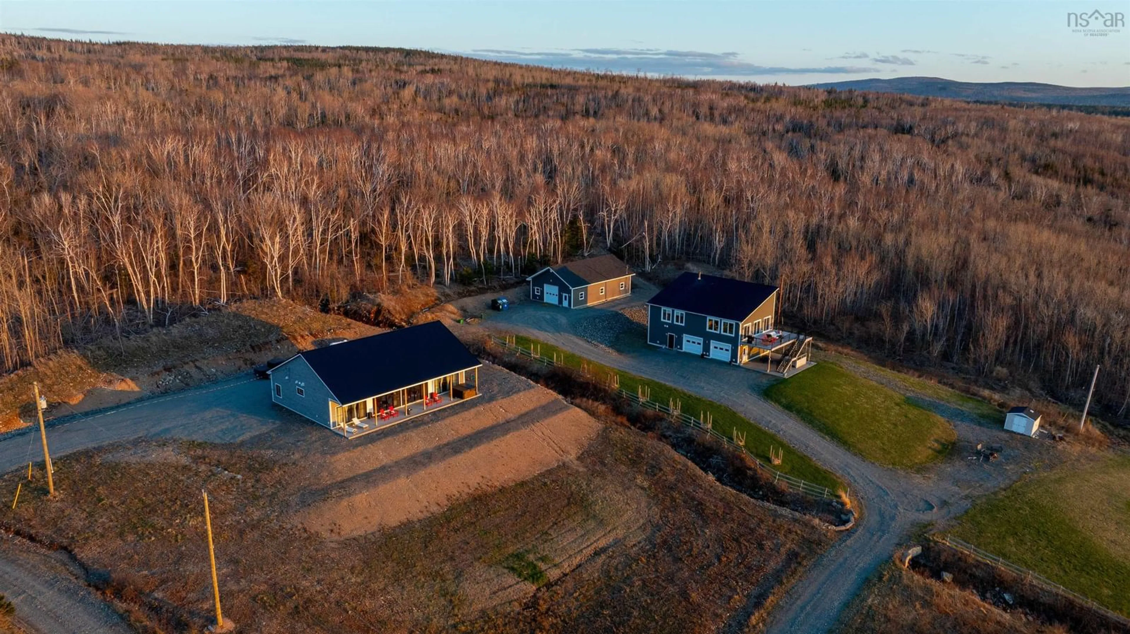 A pic from exterior of the house or condo, cottage for 63 Northumberland Lane, Georgeville Nova Scotia B2G 2L1