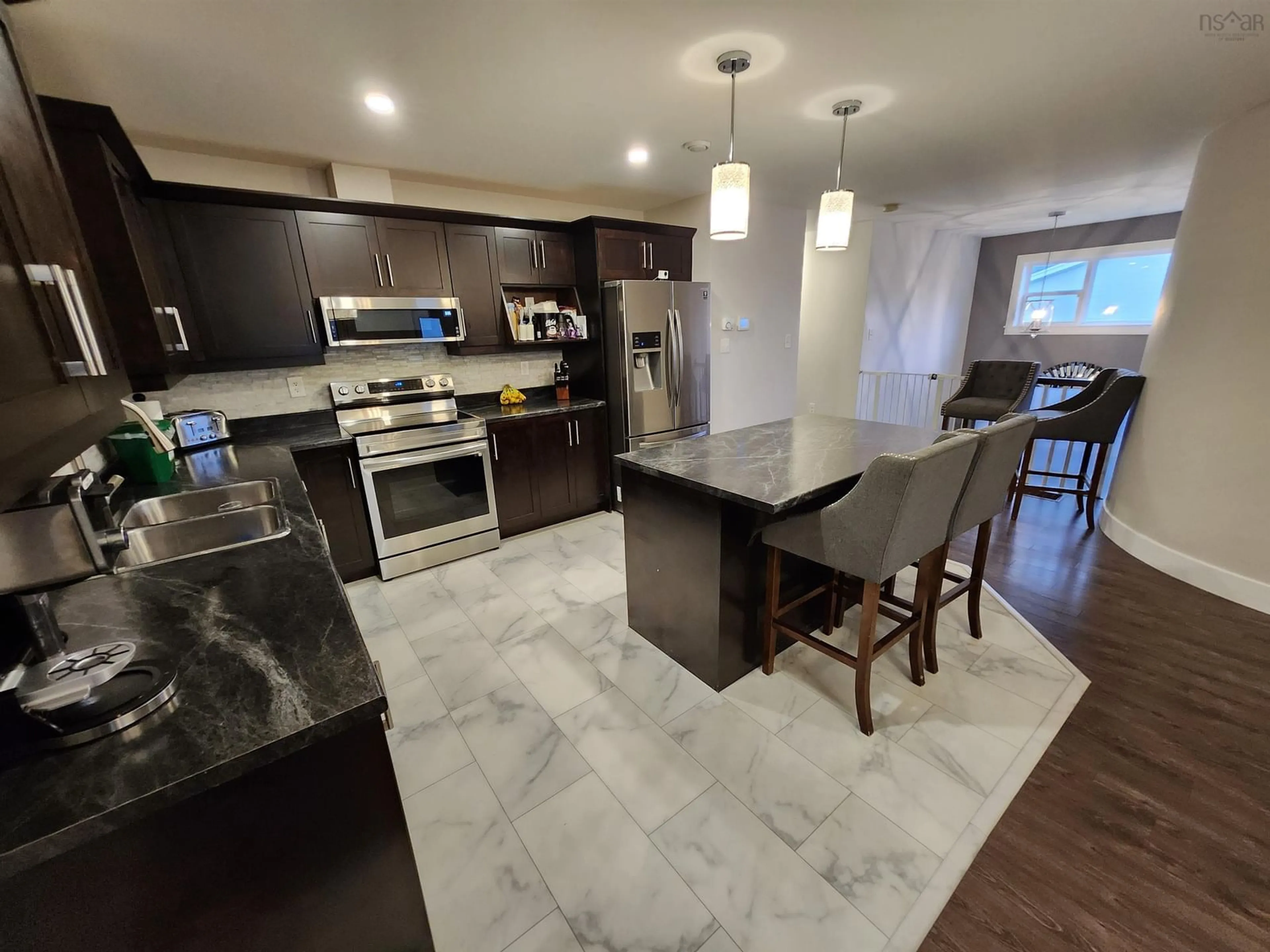 Open concept kitchen for 22 Crossfield Ridge, Middle Sackville Nova Scotia B4E 0N2