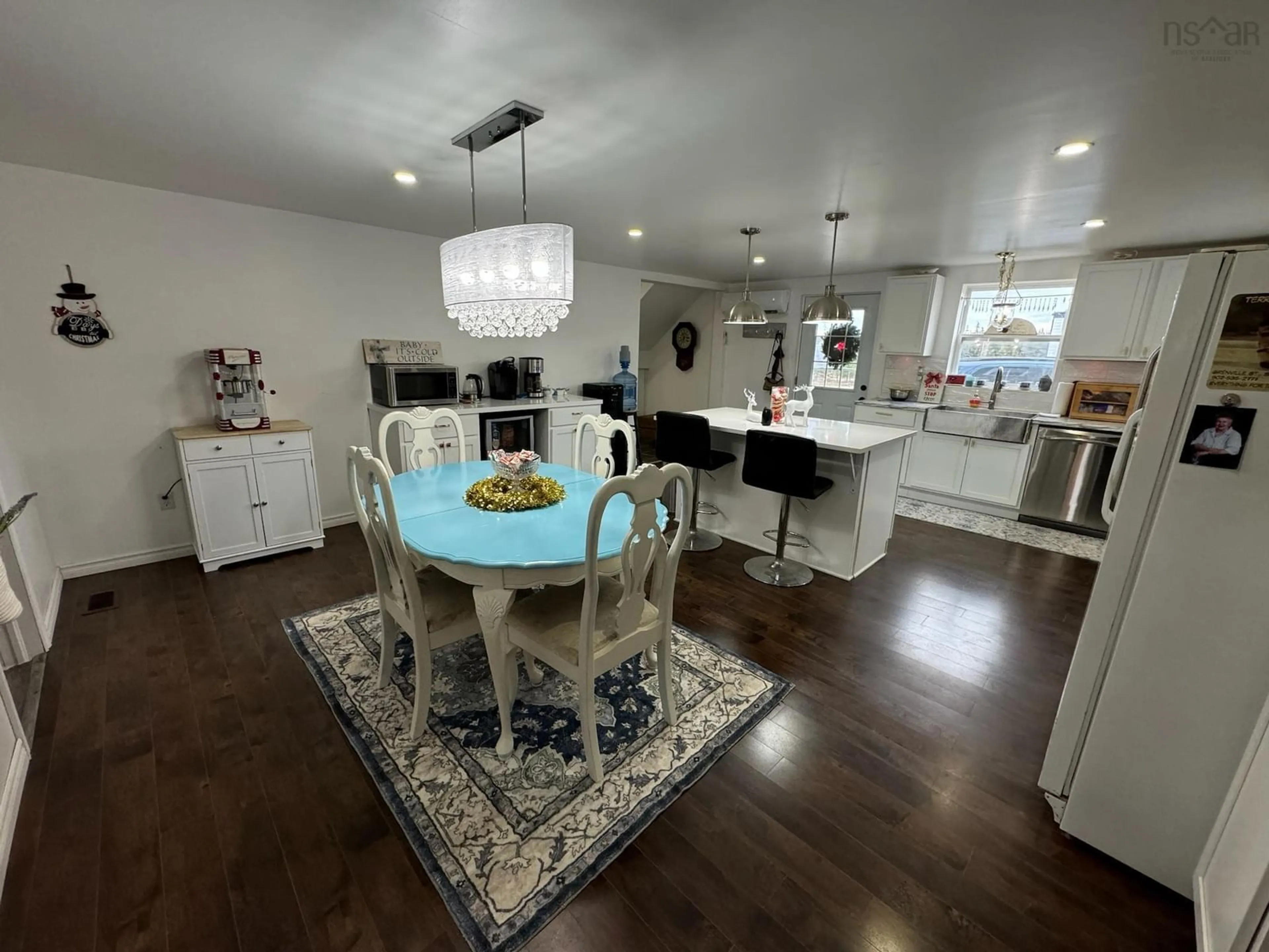 Open concept kitchen, unknown for 1379 Salmon River Rd, Salmon River Nova Scotia B0E 1S0