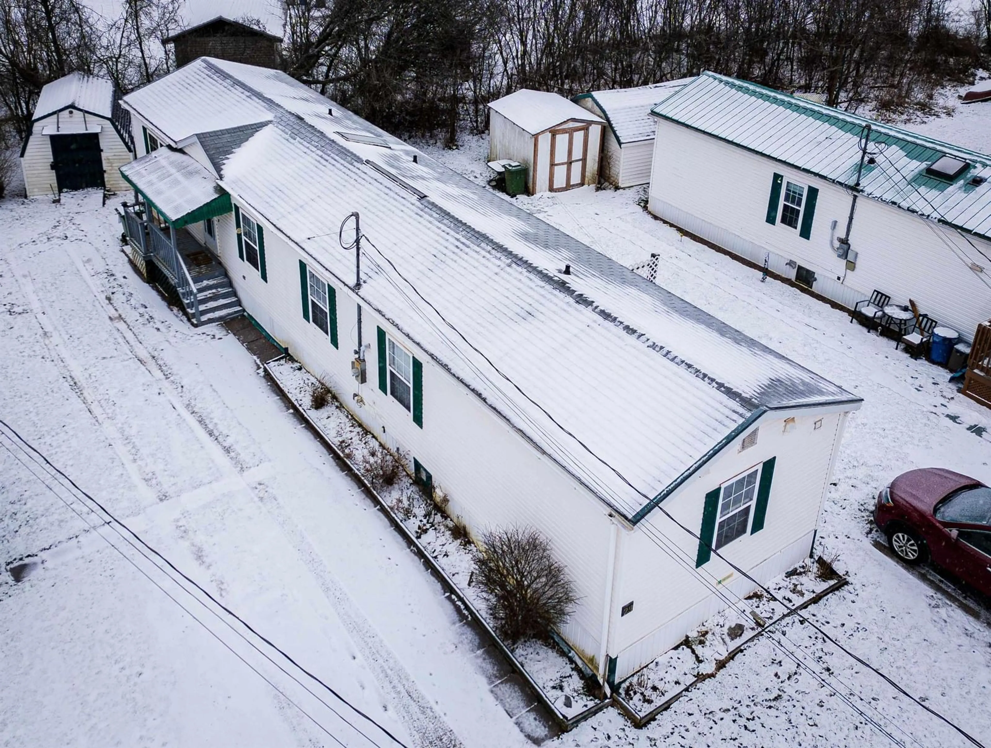 A pic from outside/outdoor area/front of a property/back of a property/a pic from drone, building for 29 Bridgeview Dr, Murray Siding Nova Scotia B2N 6P2