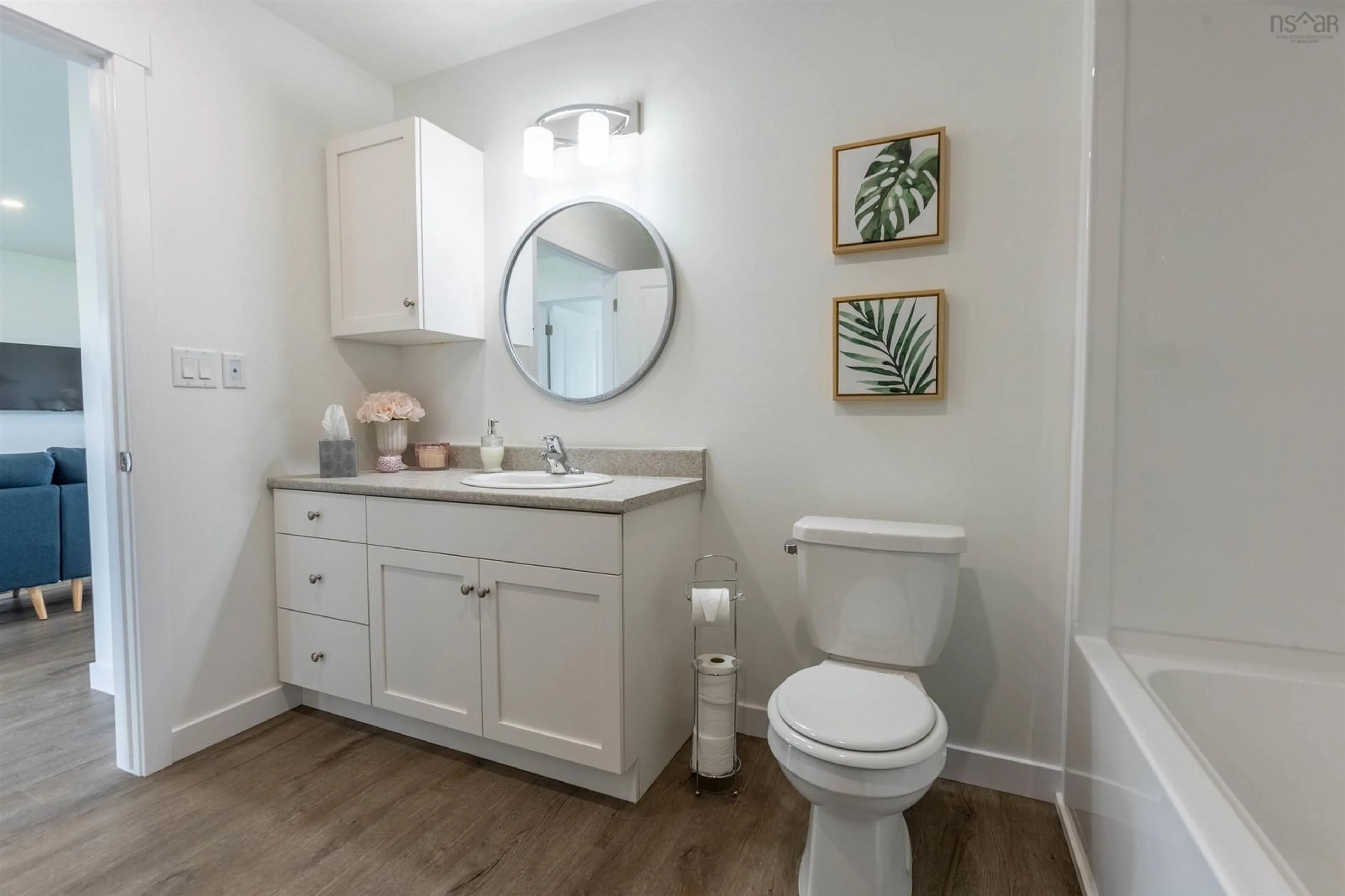 Standard bathroom, ceramic/tile floor for 12 Fleming St, Amherst Nova Scotia B4H 0C3