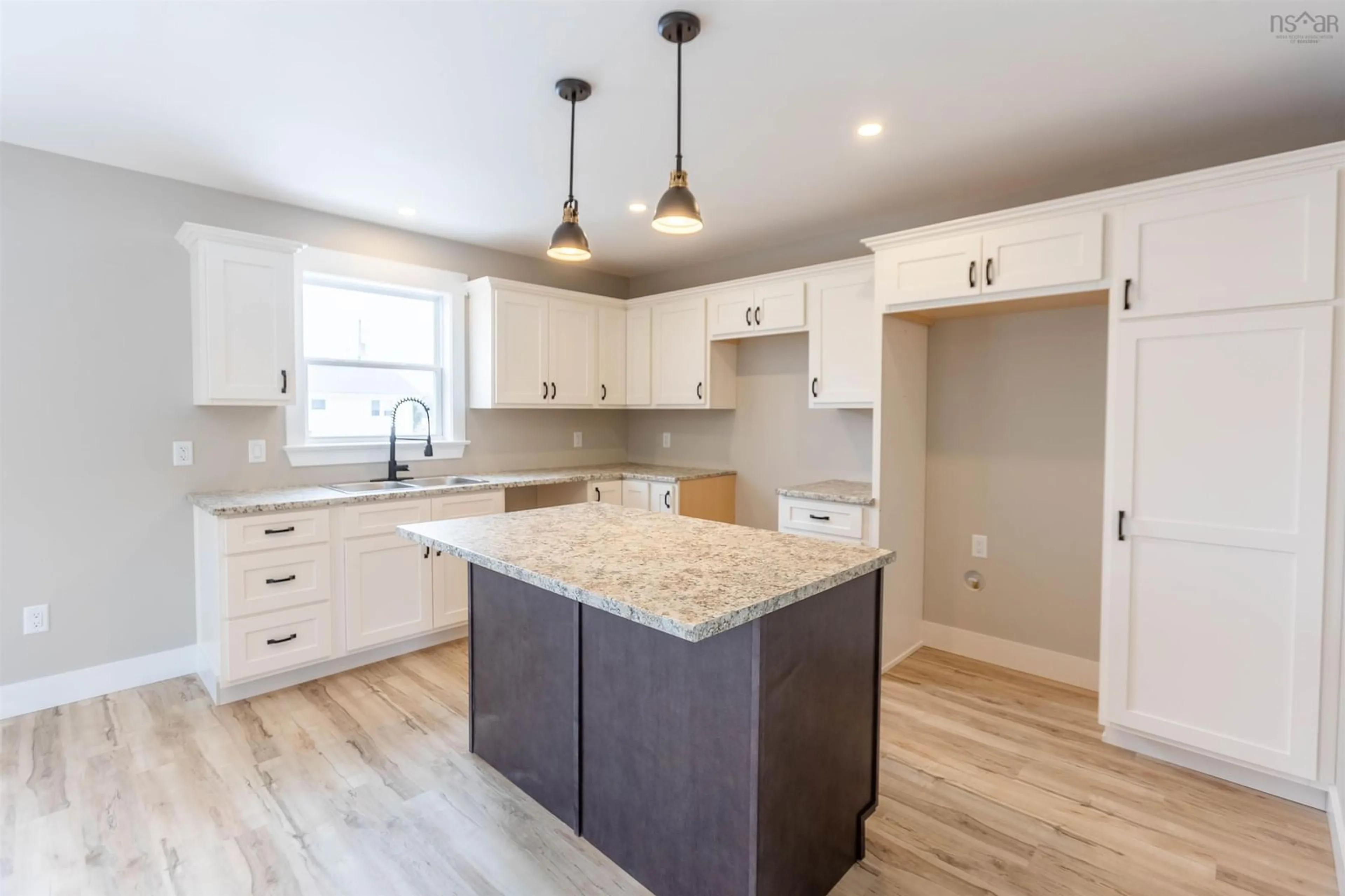 Open concept kitchen, unknown for 4 Brown St, Amherst Nova Scotia B4H 0E3