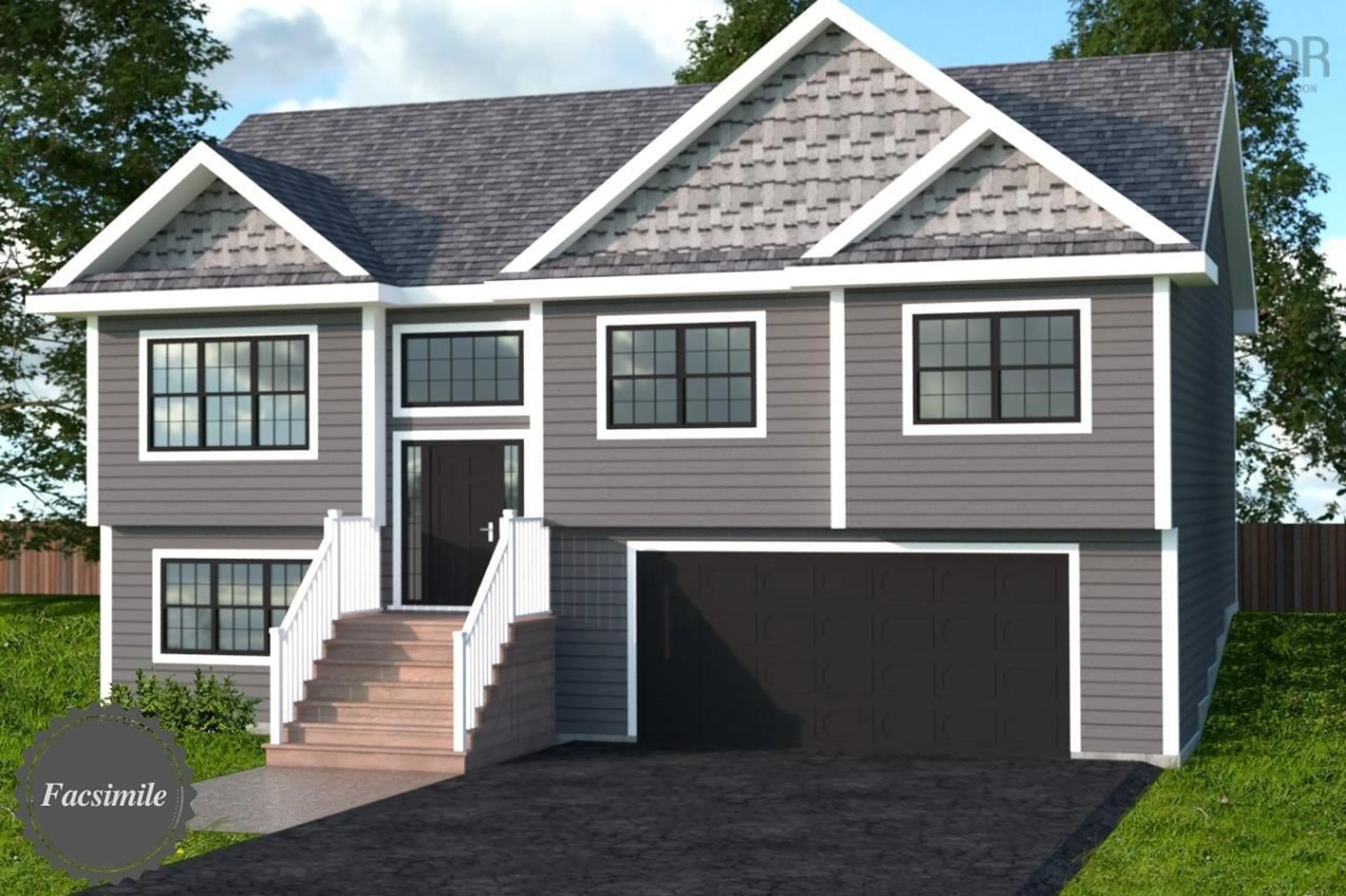 Home with vinyl exterior material, street for 39 Orchid Dr #5040 b, Middle Sackville Nova Scotia B4E 1S0