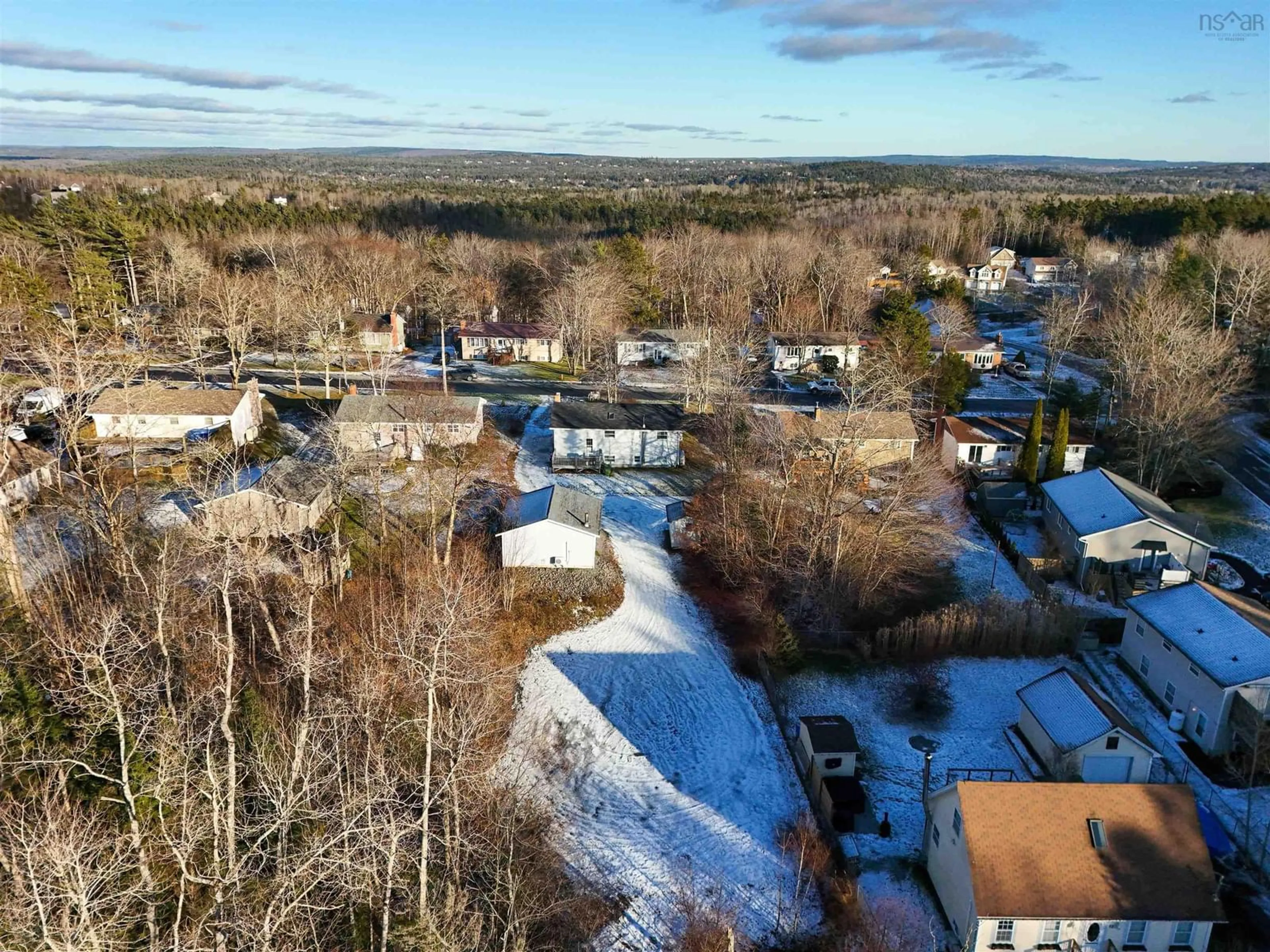 A pic from outside/outdoor area/front of a property/back of a property/a pic from drone, unknown for 184 Danny Dr, Beaver Bank Nova Scotia B4G 1B2