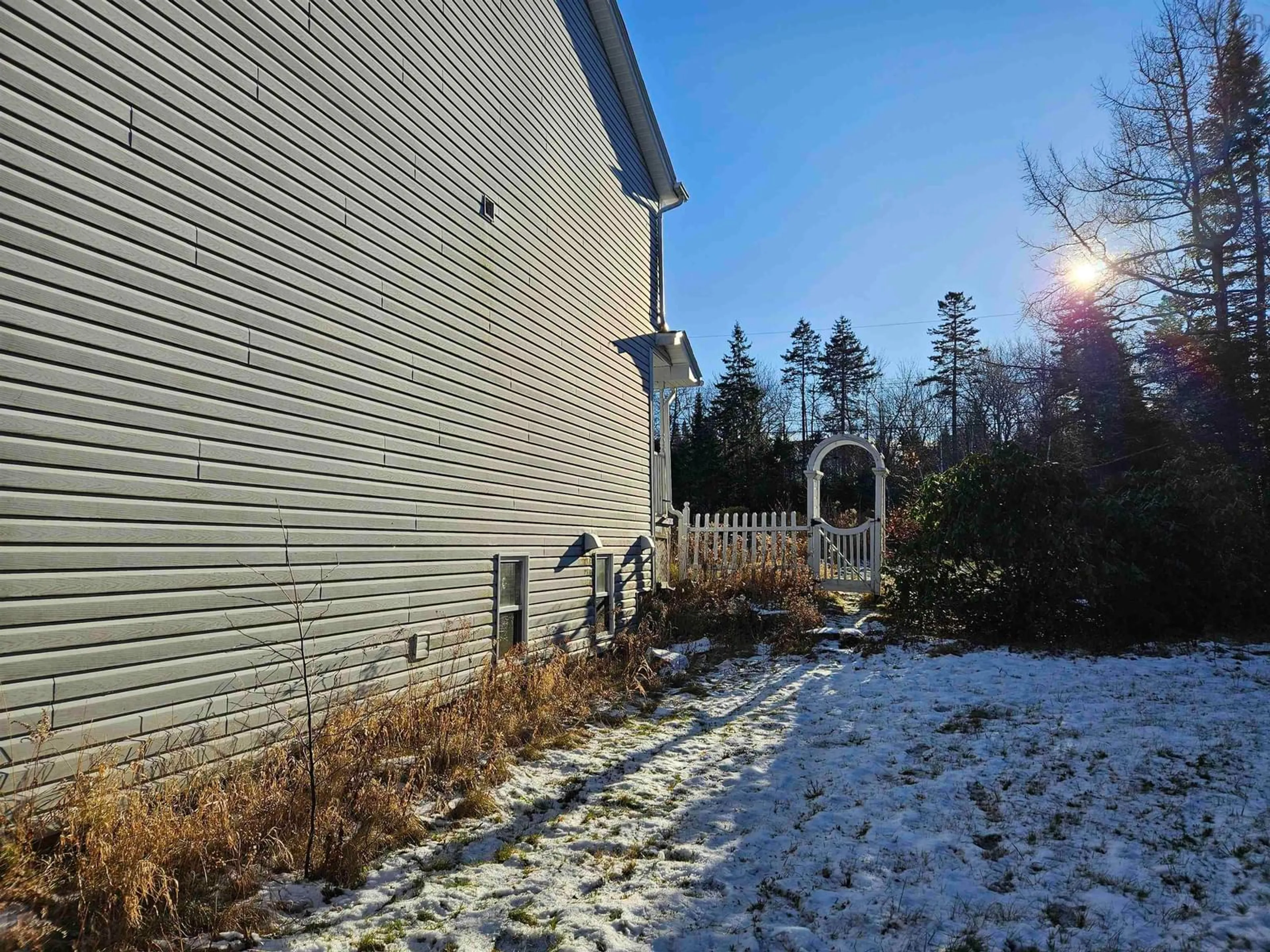 A pic from outside/outdoor area/front of a property/back of a property/a pic from drone, unknown for 53 George Samuel Dr, Hammonds Plains Nova Scotia B4B 1L9