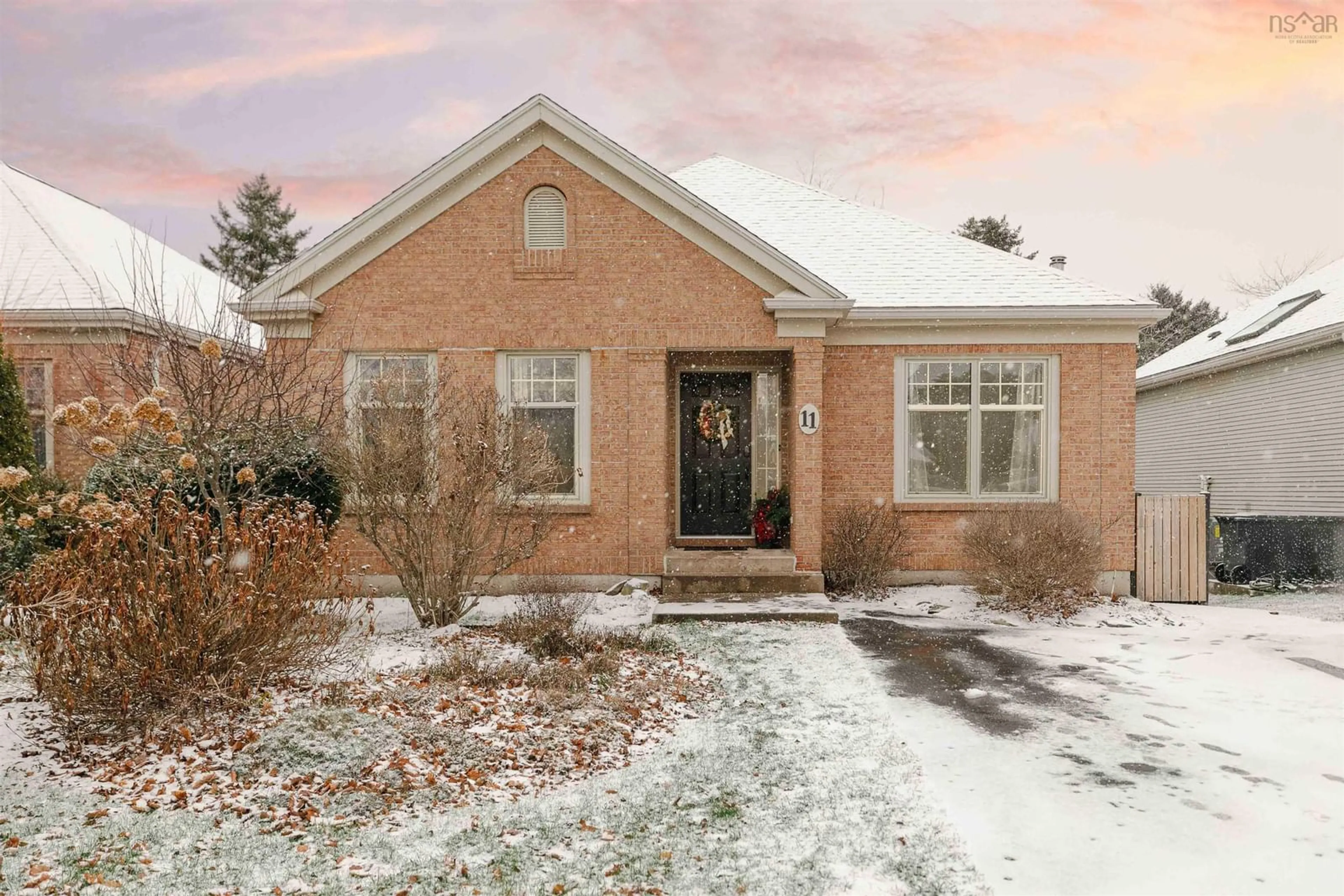 Home with brick exterior material, street for 11 Bowsprit Close, Bedford Nova Scotia B4A 4A3