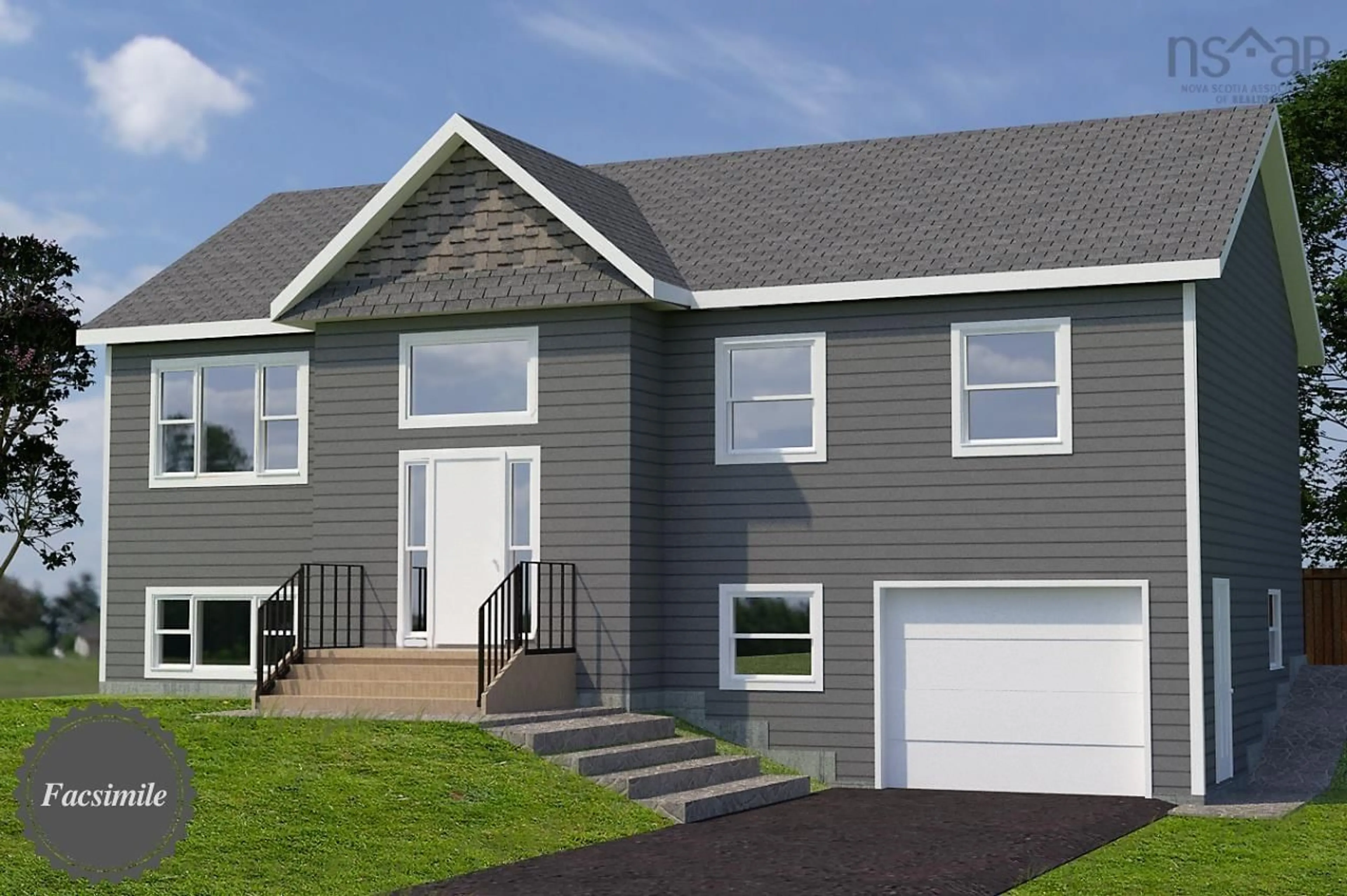 Home with vinyl exterior material, street for 305 Bondi Dr #5048, Middle Sackville Nova Scotia B4E 0W3