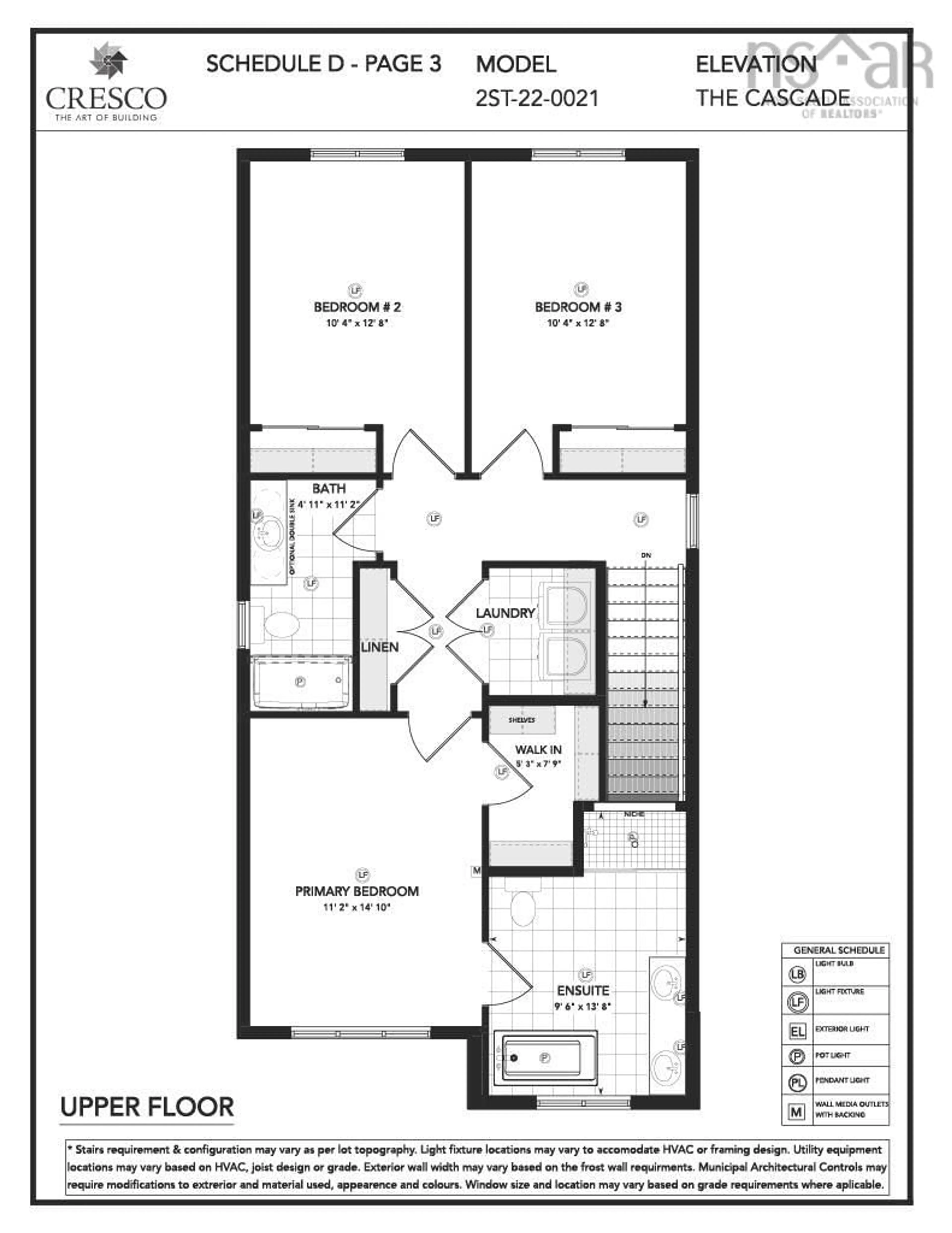 Floor plan for 136 Puncheon Way #PUN45, Bedford Nova Scotia B4B 2L1