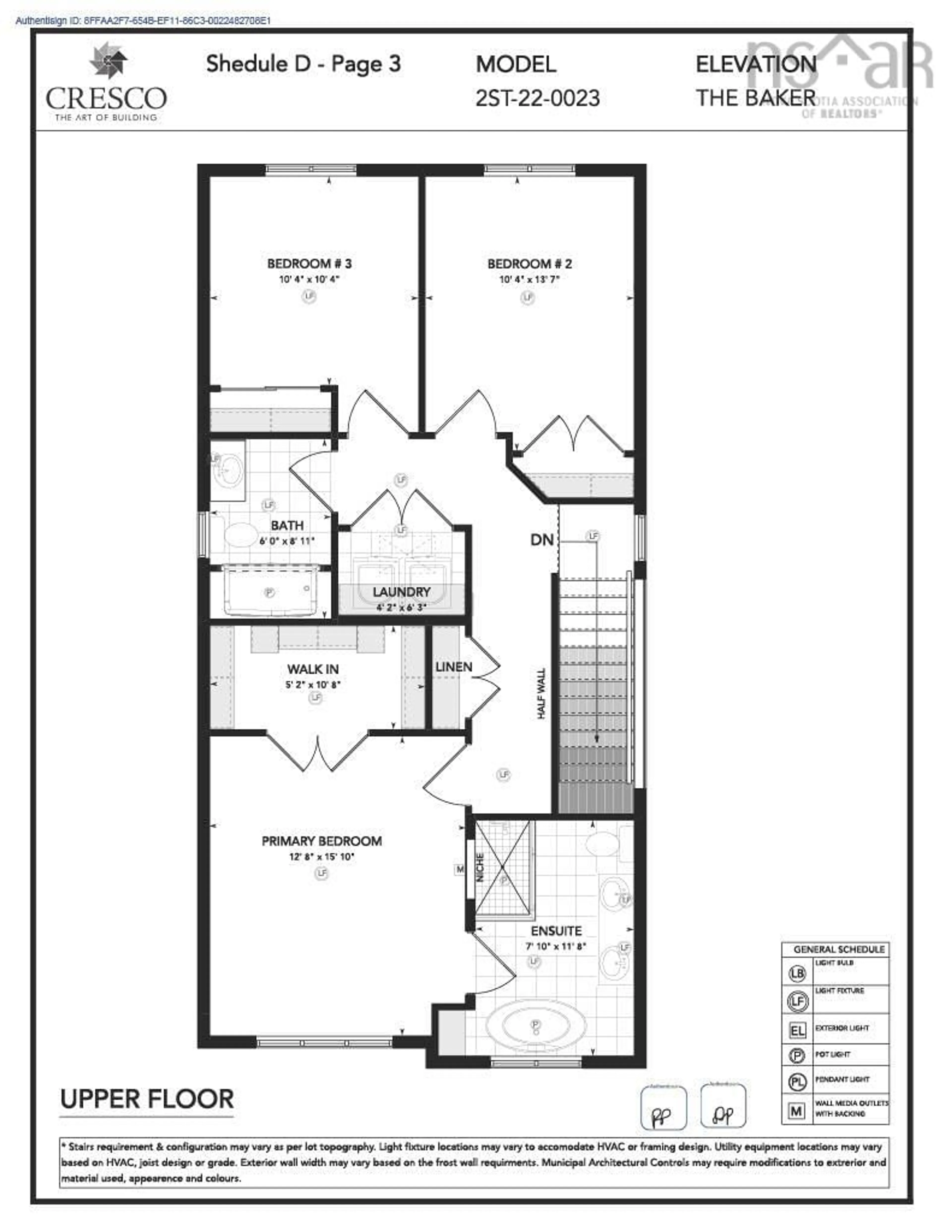 Floor plan for 129 Puncheon Way #PUN52, Bedford Nova Scotia B4B 1S9