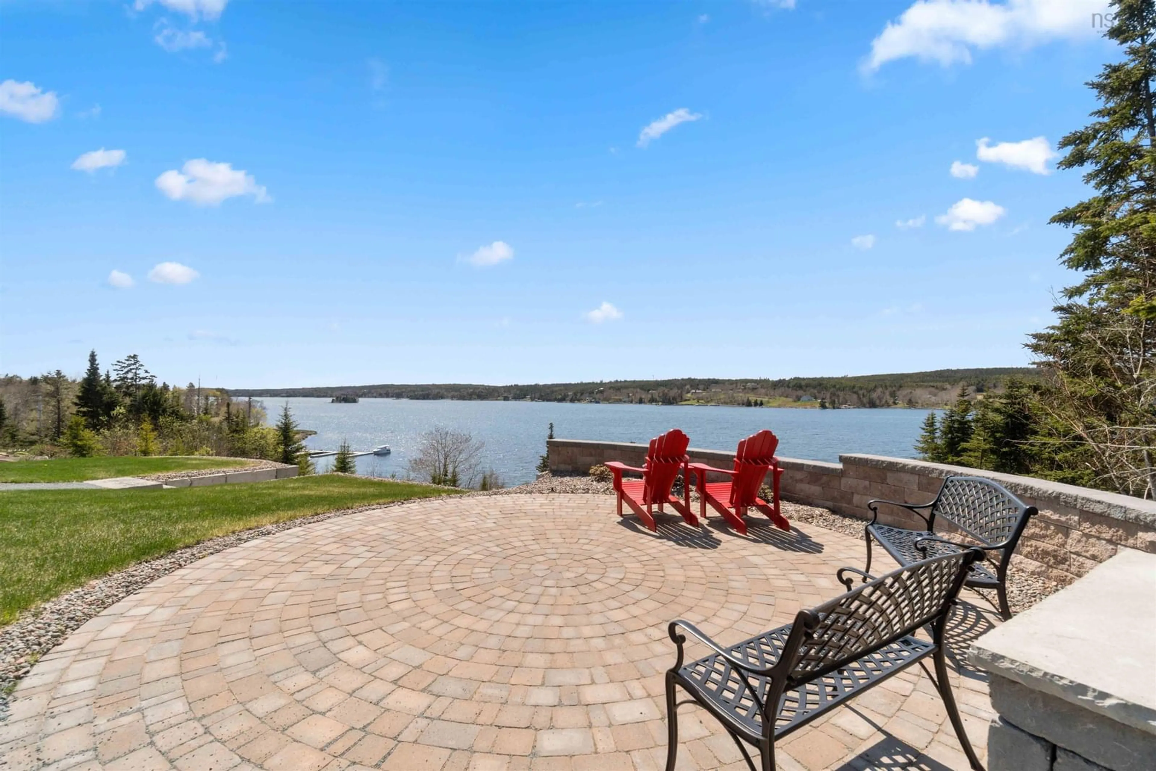 Patio, water/lake/river/ocean view for 398 East Petpeswick Rd, East Petpeswick Nova Scotia B0J 2L0