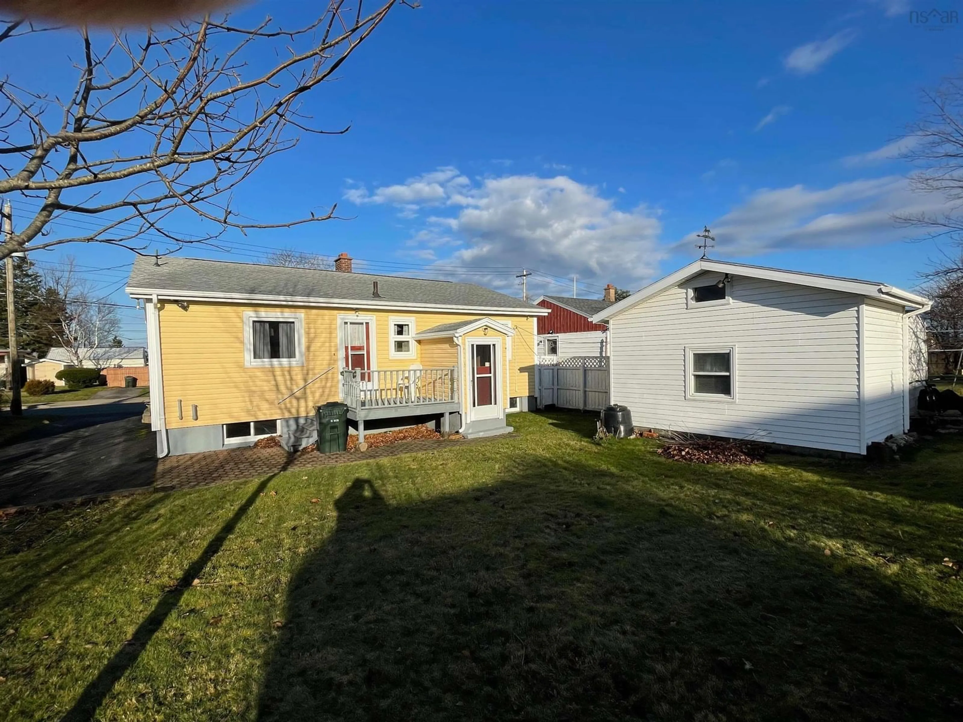 A pic from outside/outdoor area/front of a property/back of a property/a pic from drone, street for 436 Birch Hill Drive, Sydney Nova Scotia B1P 3V9