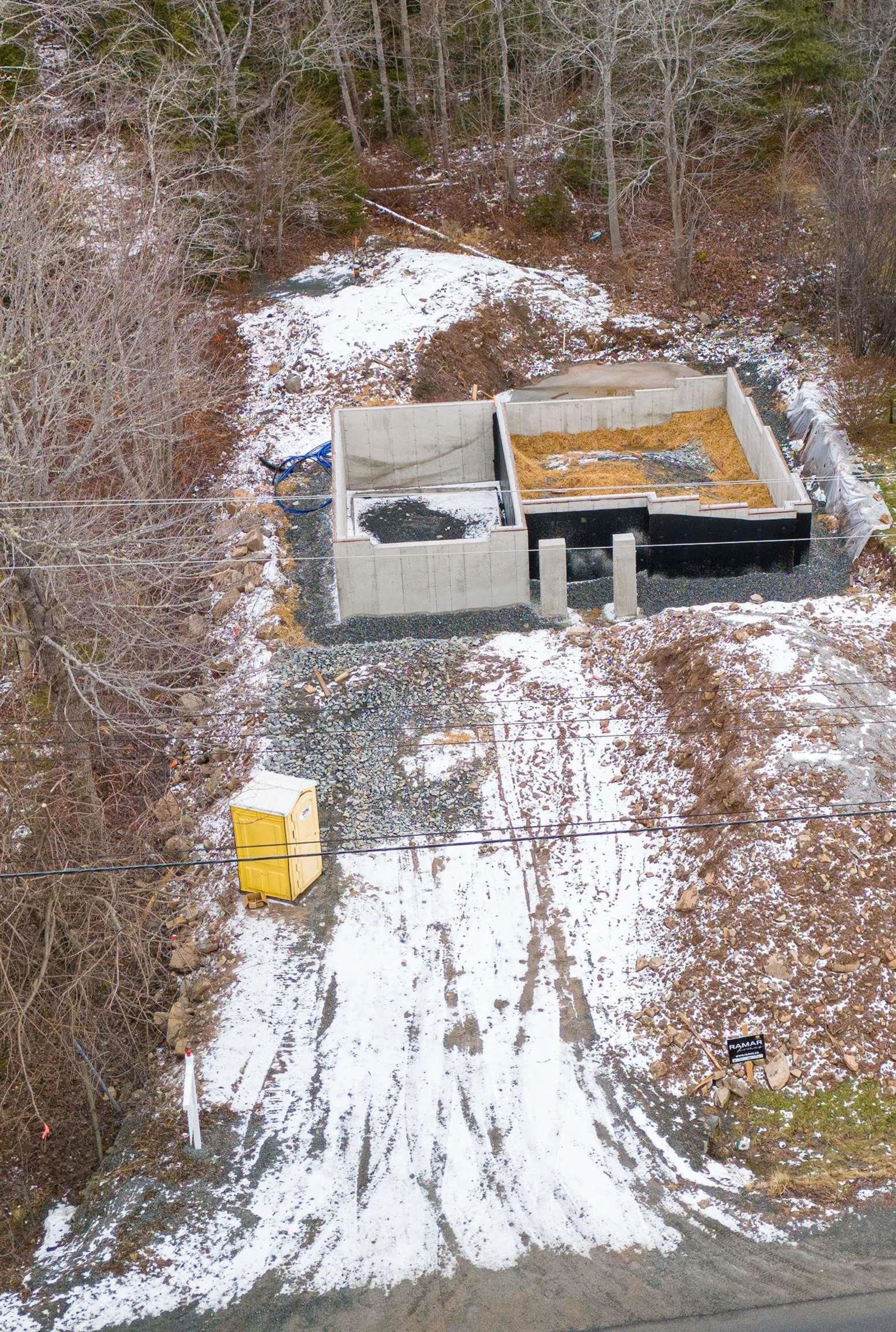 A pic from outside/outdoor area/front of a property/back of a property/a pic from drone, building for 136 Oldham Rd #Lot 2C, Enfield Nova Scotia B2T 1E2