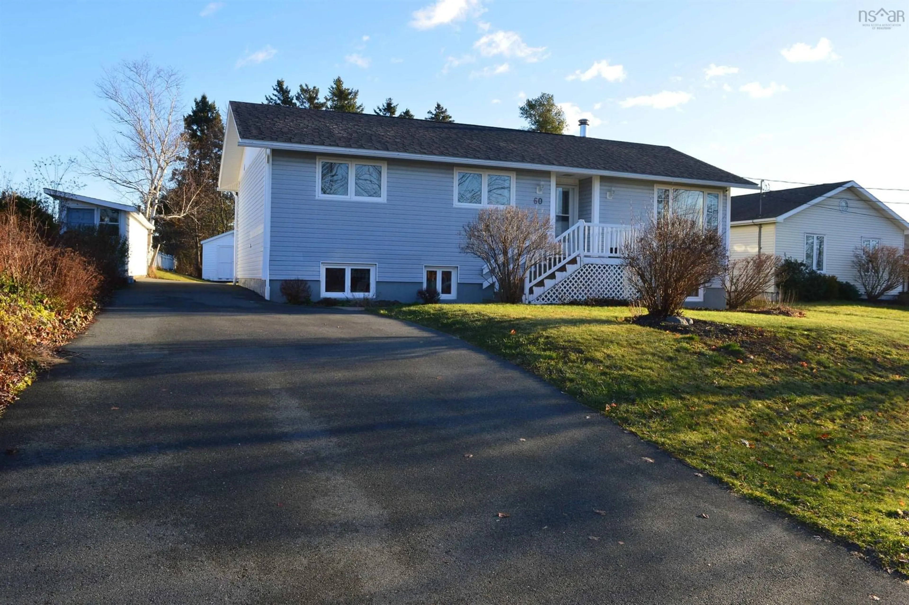 Home with vinyl exterior material, street for 60 Xavier Drive, Antigonish Nova Scotia B2G 1H3