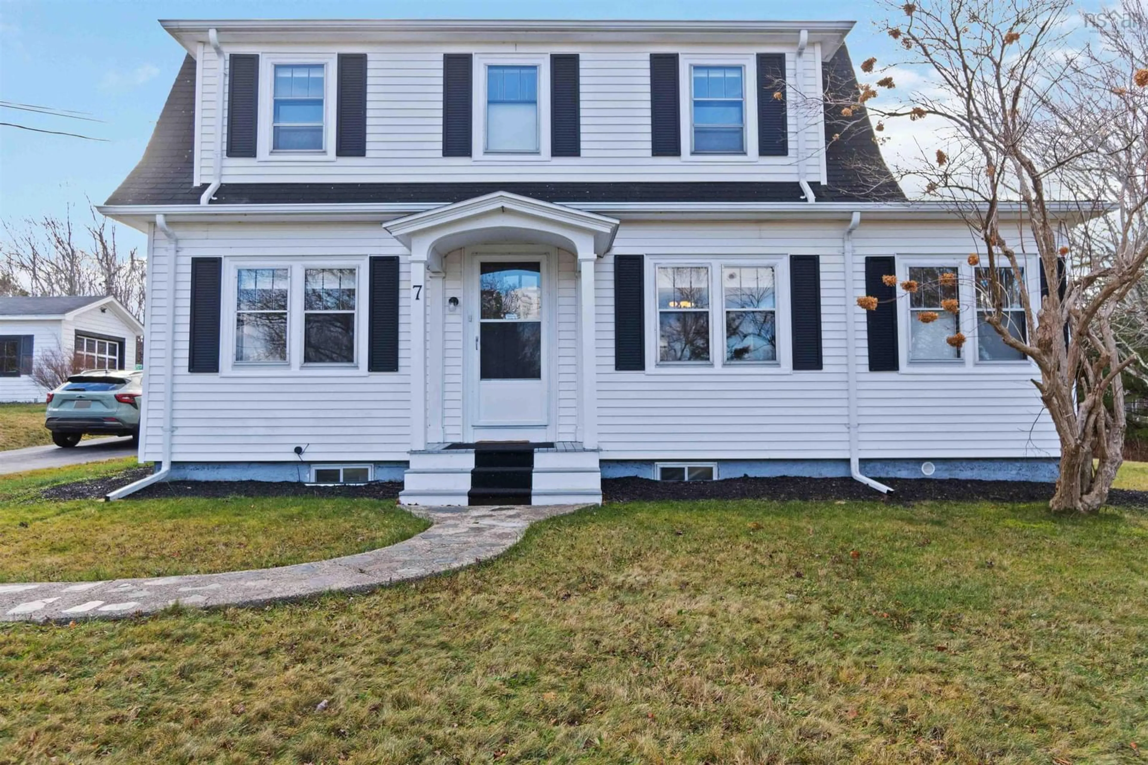 Home with vinyl exterior material, street for 7 Bayview Shore Rd, Bay View Nova Scotia B0V 1A0