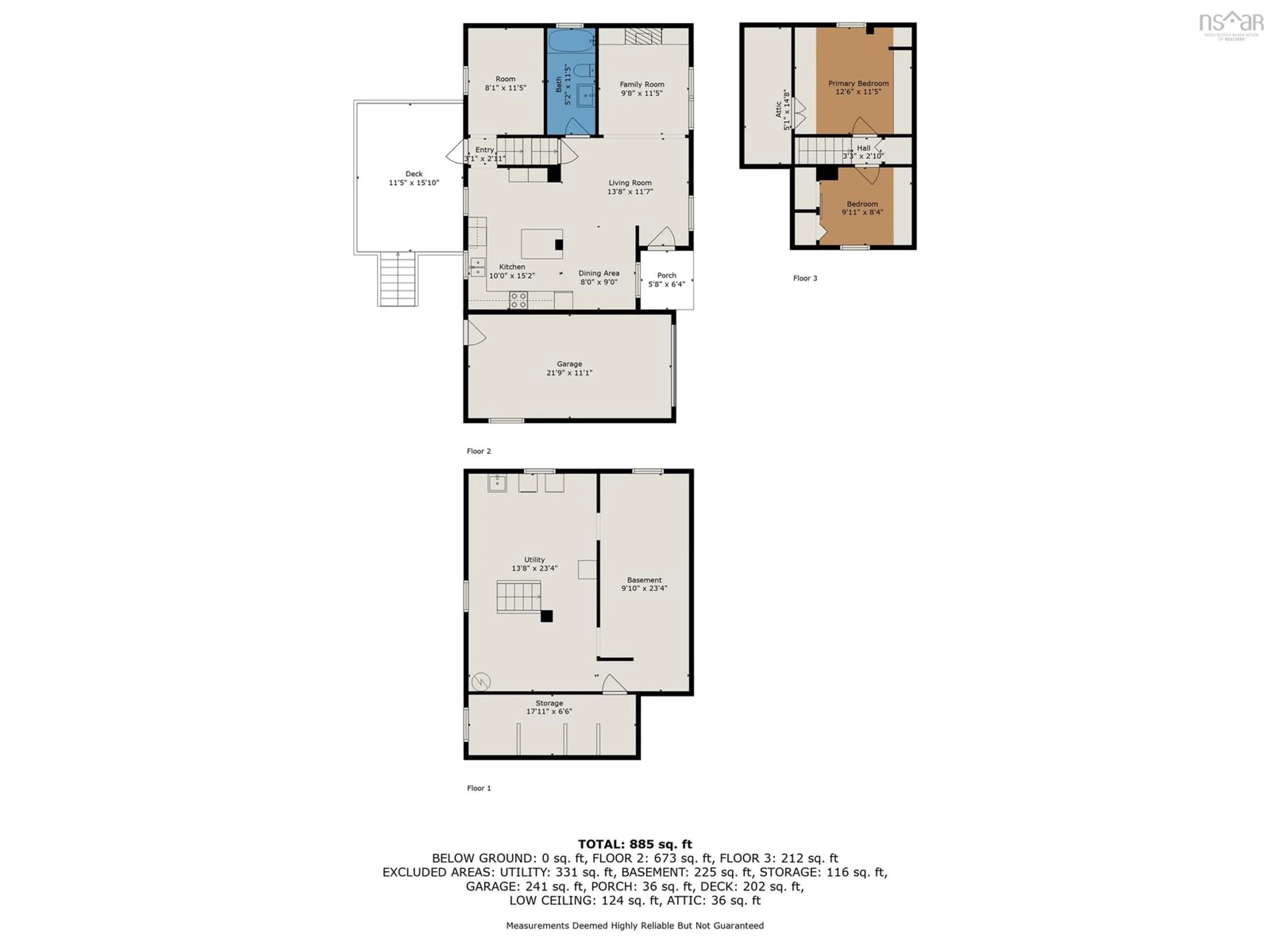 Floor plan for 5 Gordon St, Bedford Nova Scotia B4A 2N6