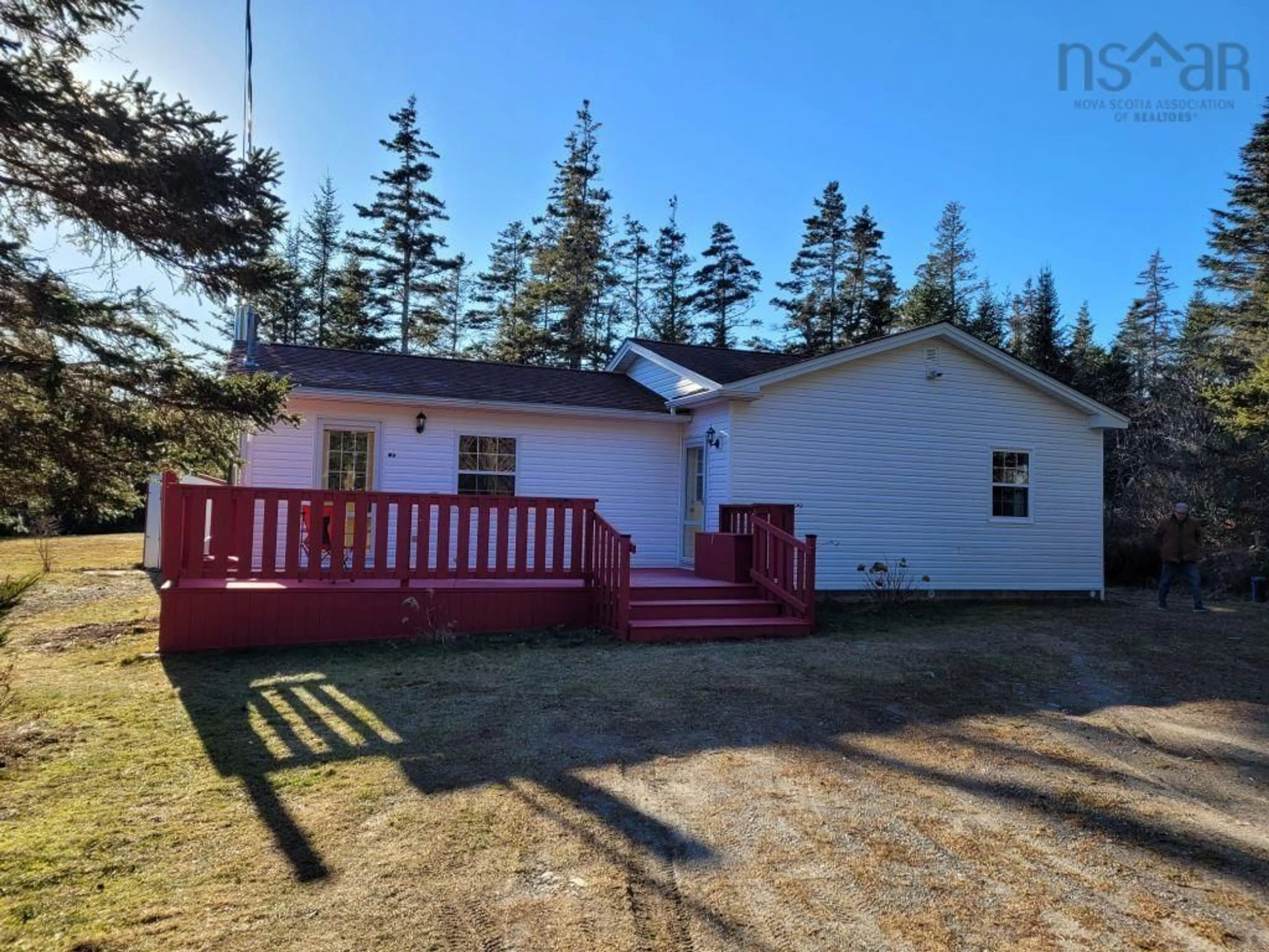 A pic from outside/outdoor area/front of a property/back of a property/a pic from drone, unknown for 10 Howard Stevens Walk, Clam Harbour Nova Scotia B0J 2L0