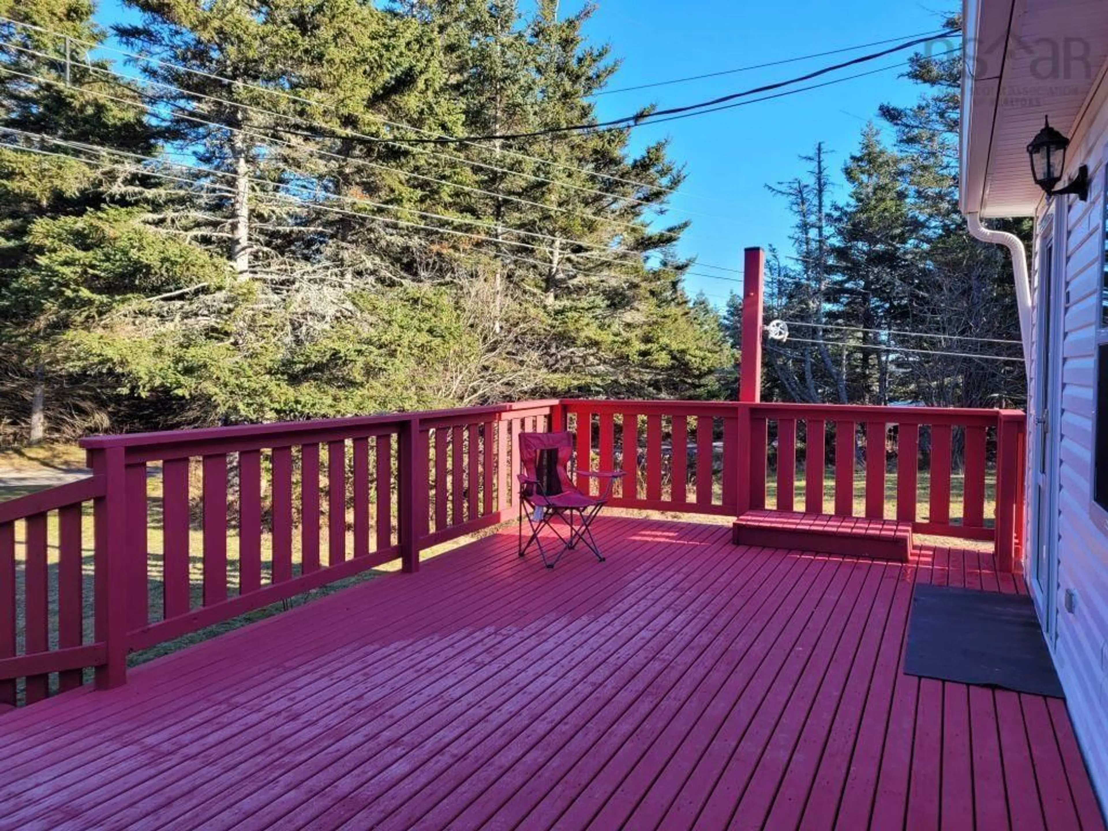 Patio, forest/trees view for 10 Howard Stevens Walk, Clam Harbour Nova Scotia B0J 2L0