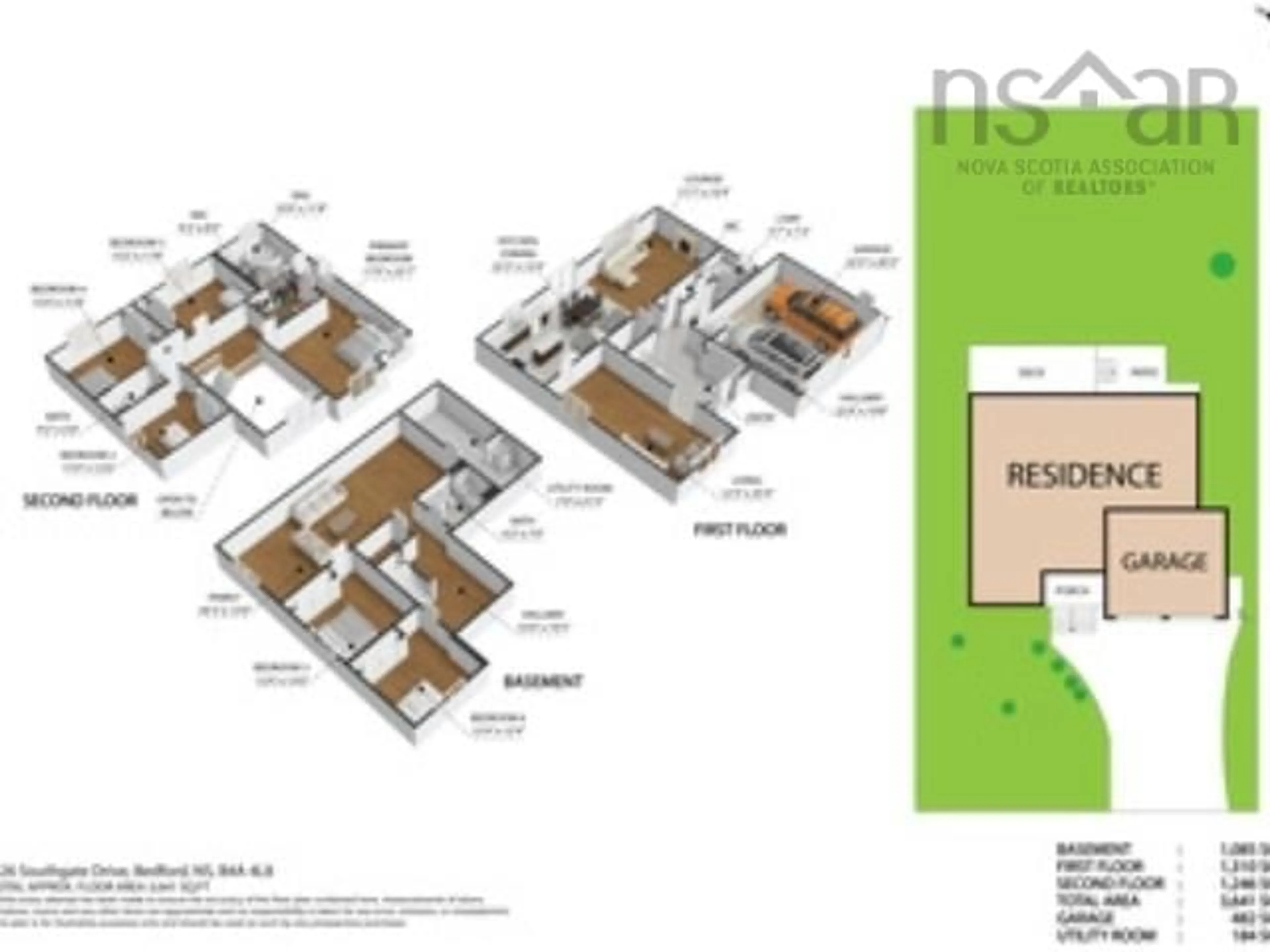 Floor plan for 426 Southgate Drive, Bedford Nova Scotia B4A 4L8