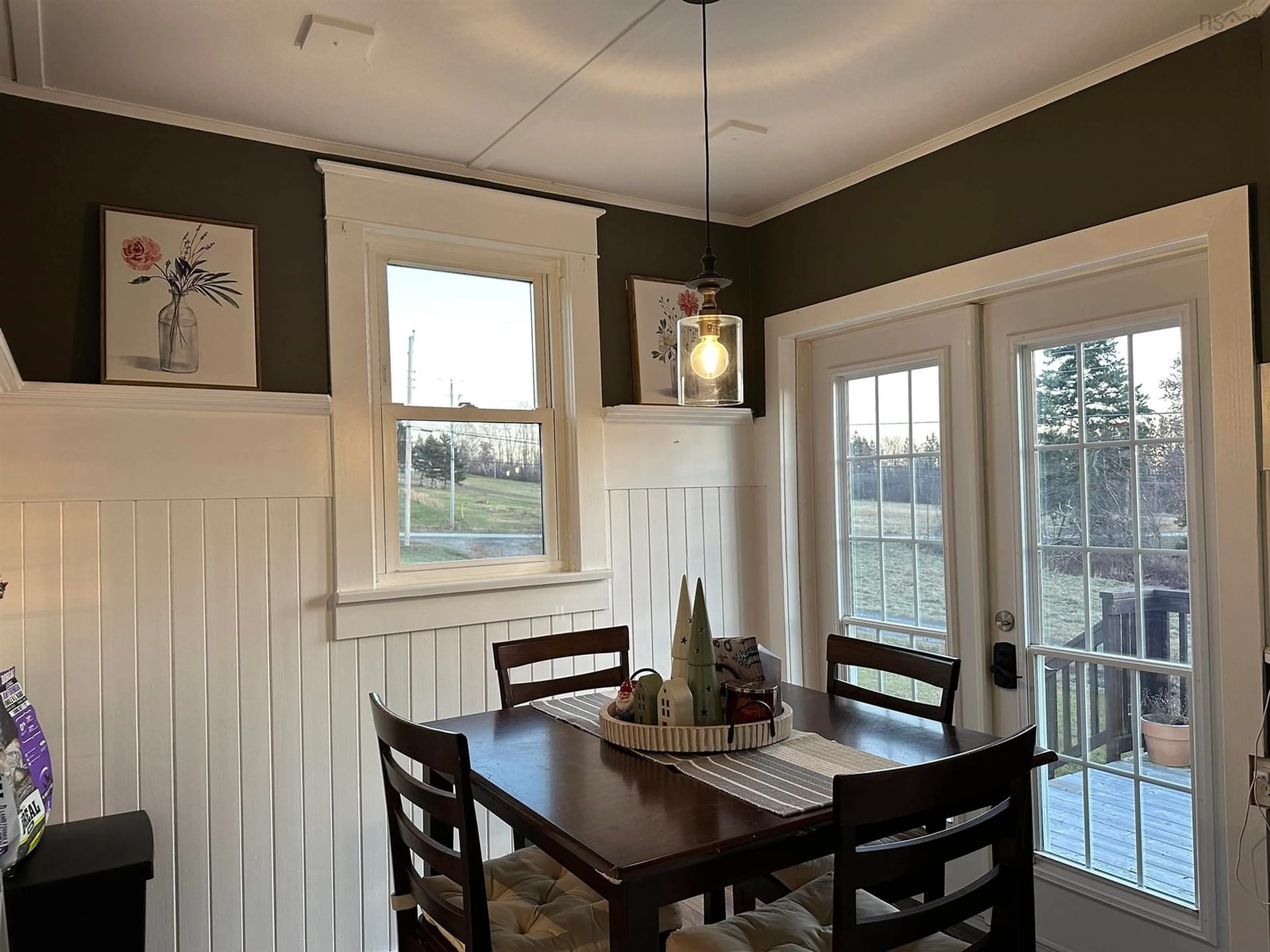 Dining room, wood/laminate floor for 5815 Pictou Landing Rd, Pictou Landing Nova Scotia B0K 1X0