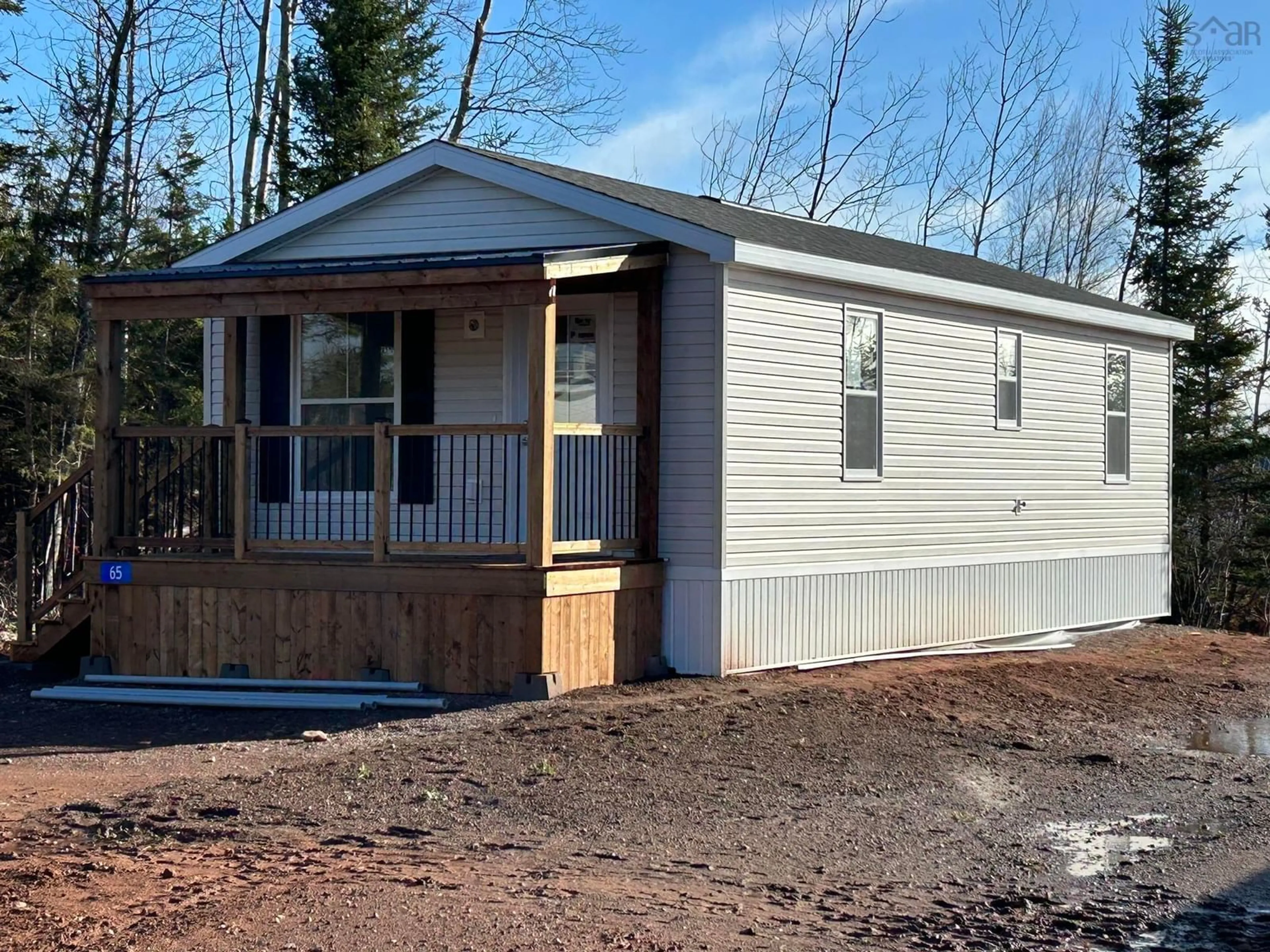 Home with vinyl exterior material, street for 65 Dieppe Ave, Debert Nova Scotia B0M 1G0