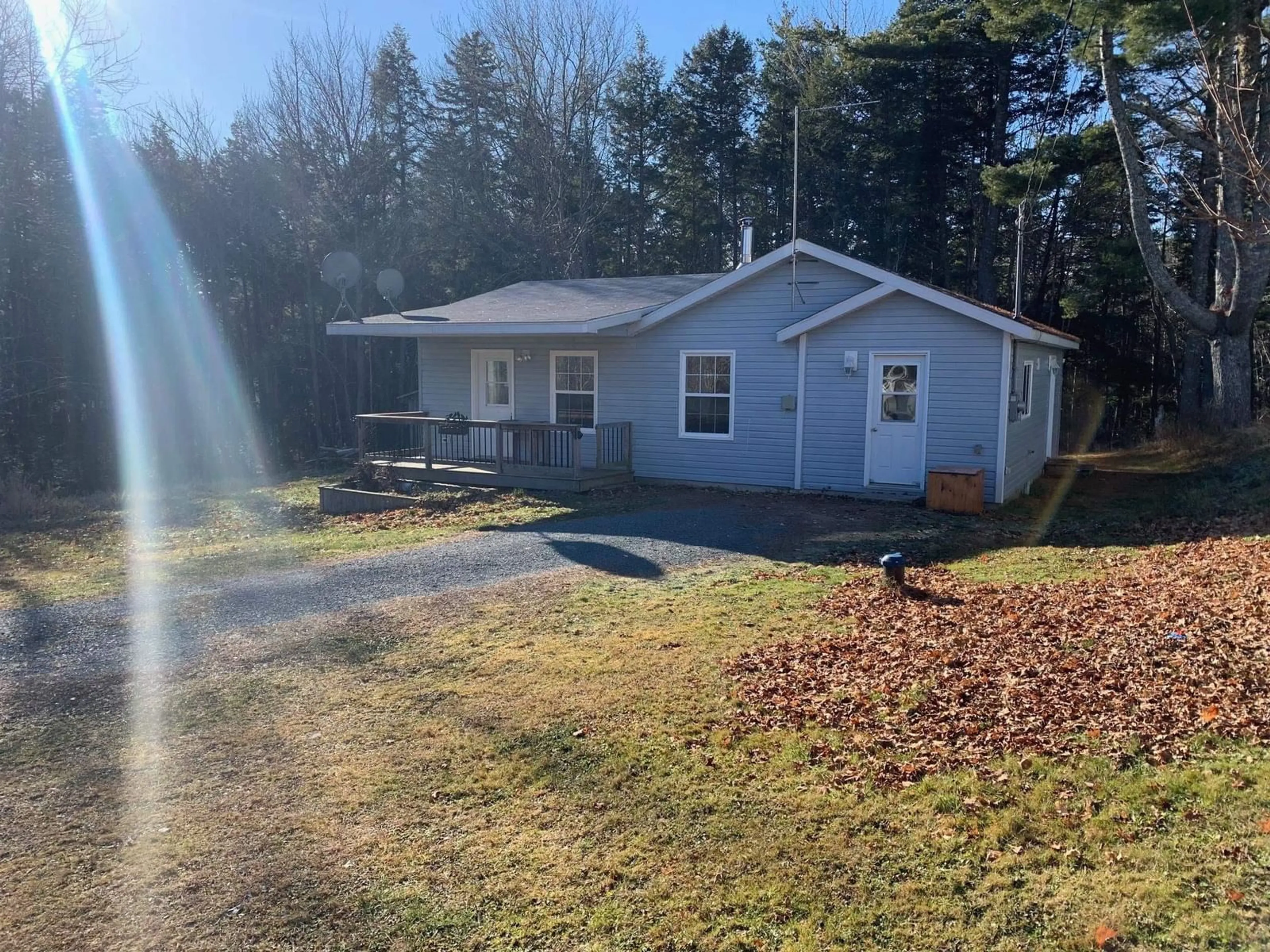 A pic from outside/outdoor area/front of a property/back of a property/a pic from drone, unknown for 4313 Medway River Rd, Bangs Falls Nova Scotia B0T 1E0