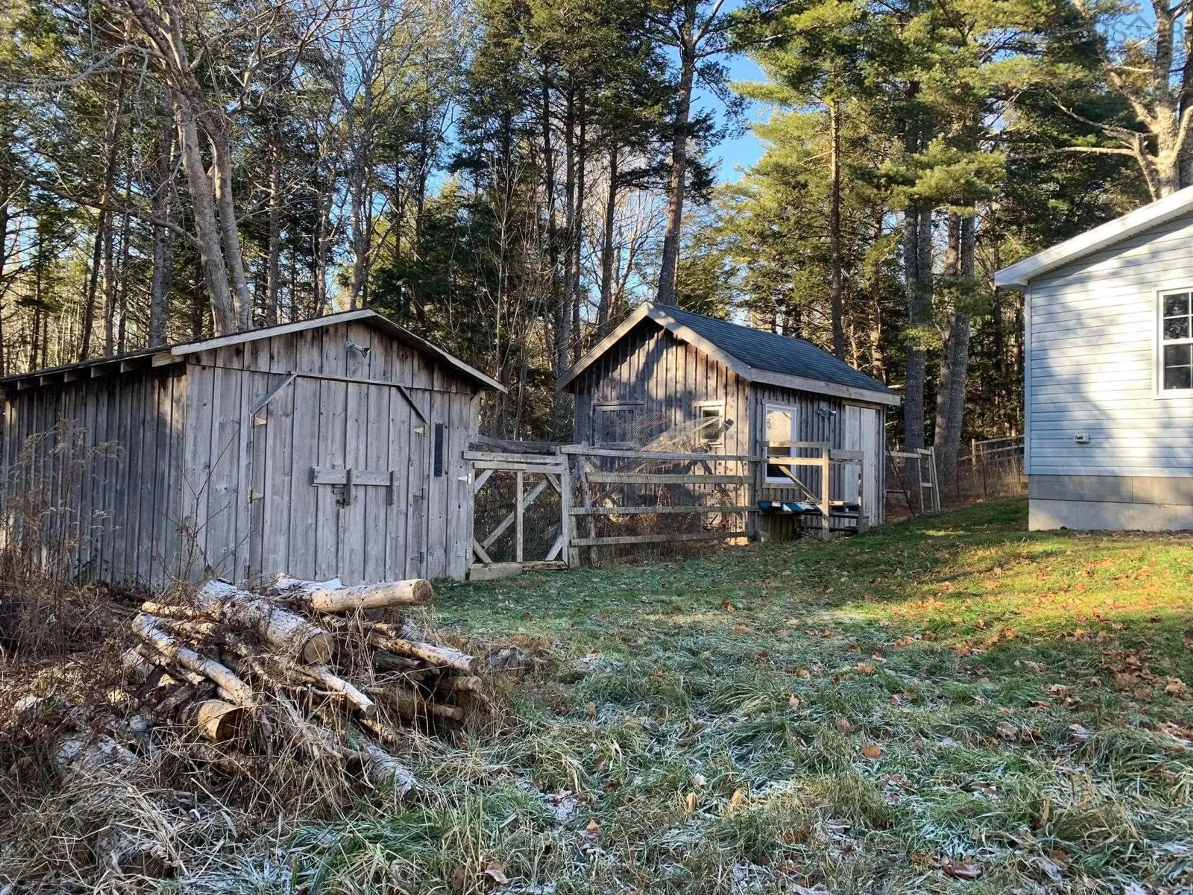 Shed for 4313 Medway River Rd, Bangs Falls Nova Scotia B0T 1E0