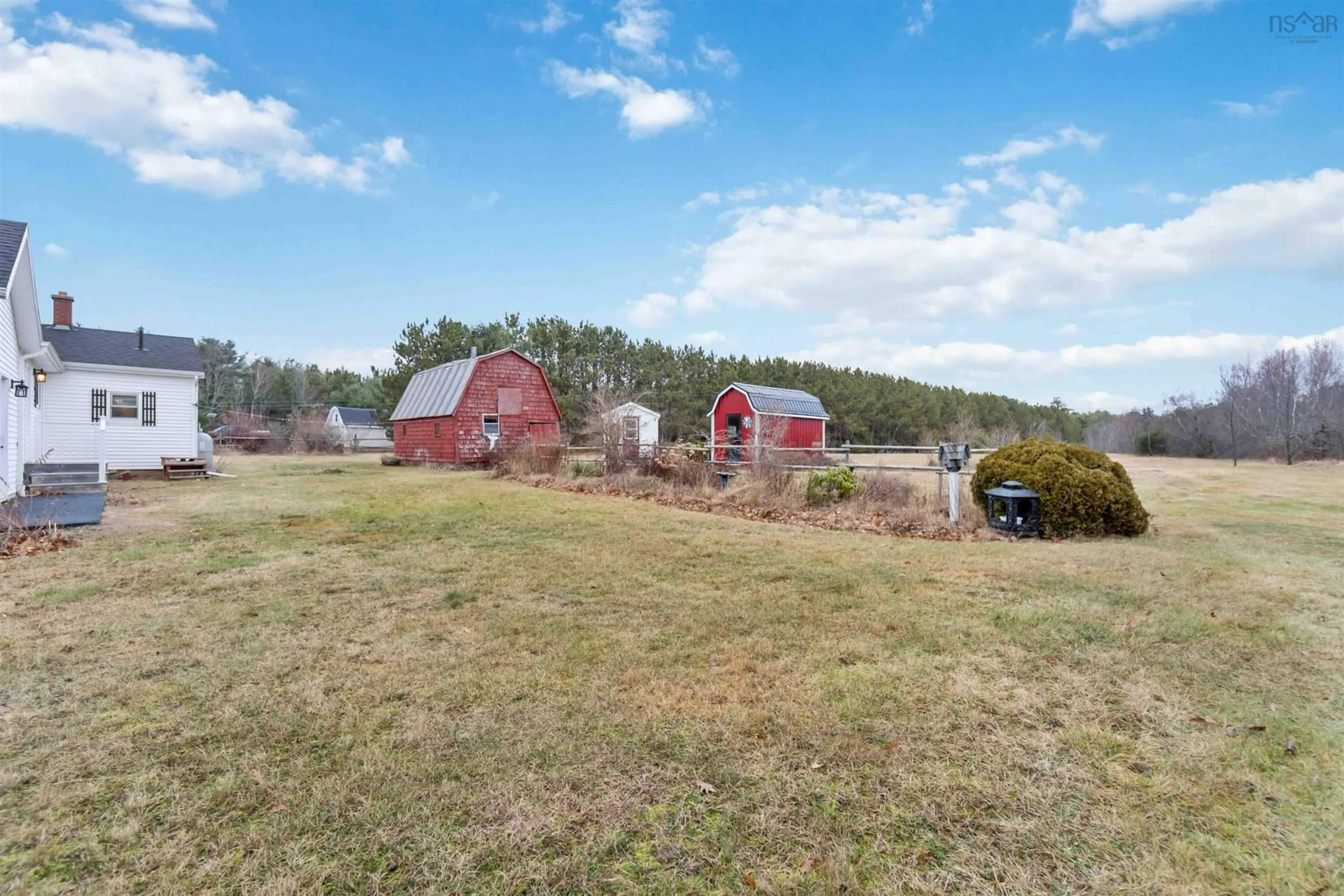 A pic from outside/outdoor area/front of a property/back of a property/a pic from drone, mountain view for 1668 Marshall Rd, Kingston Nova Scotia B0P 1R0