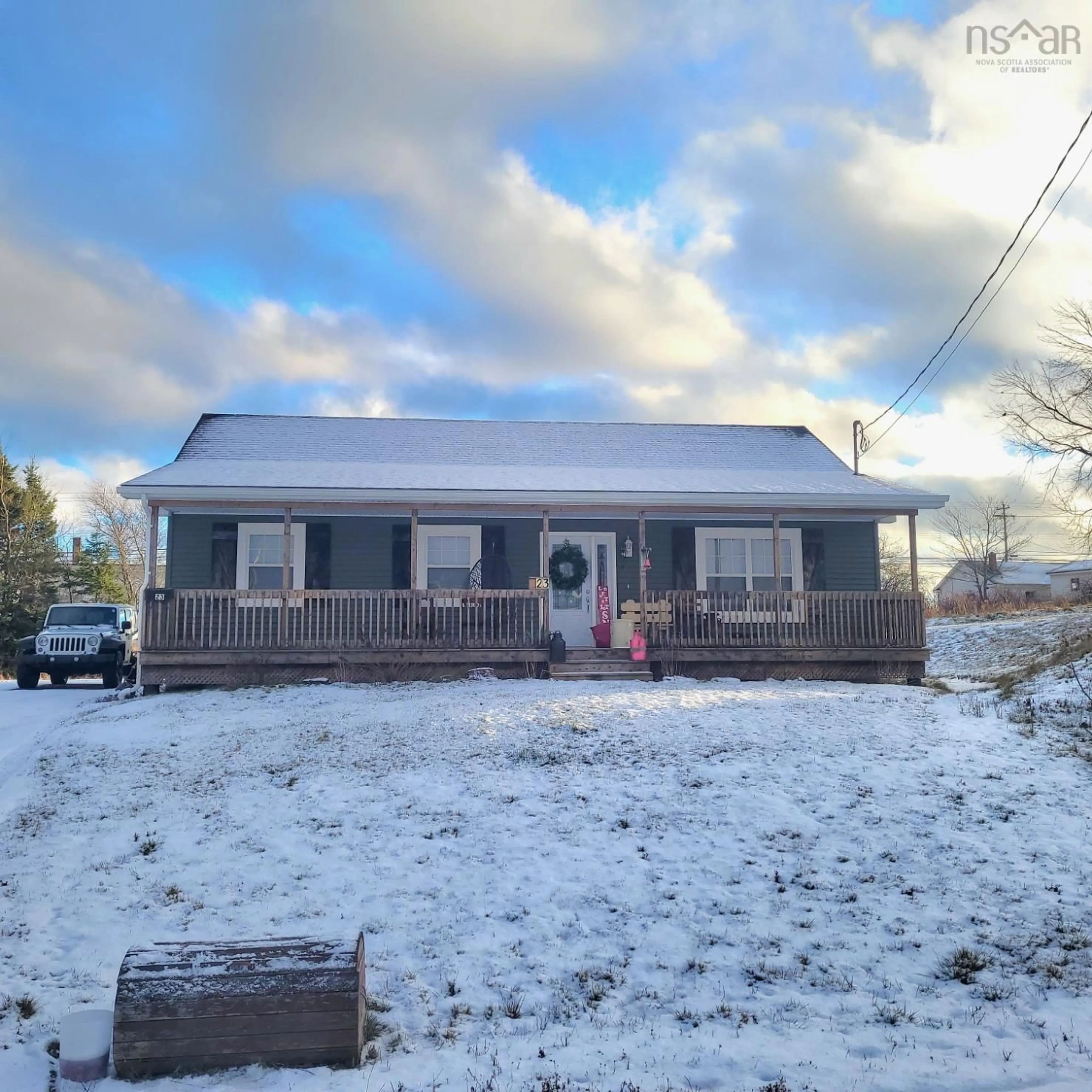 Home with vinyl exterior material, street for 23 Alex Terr, Antigonish Nova Scotia B2G 0A5