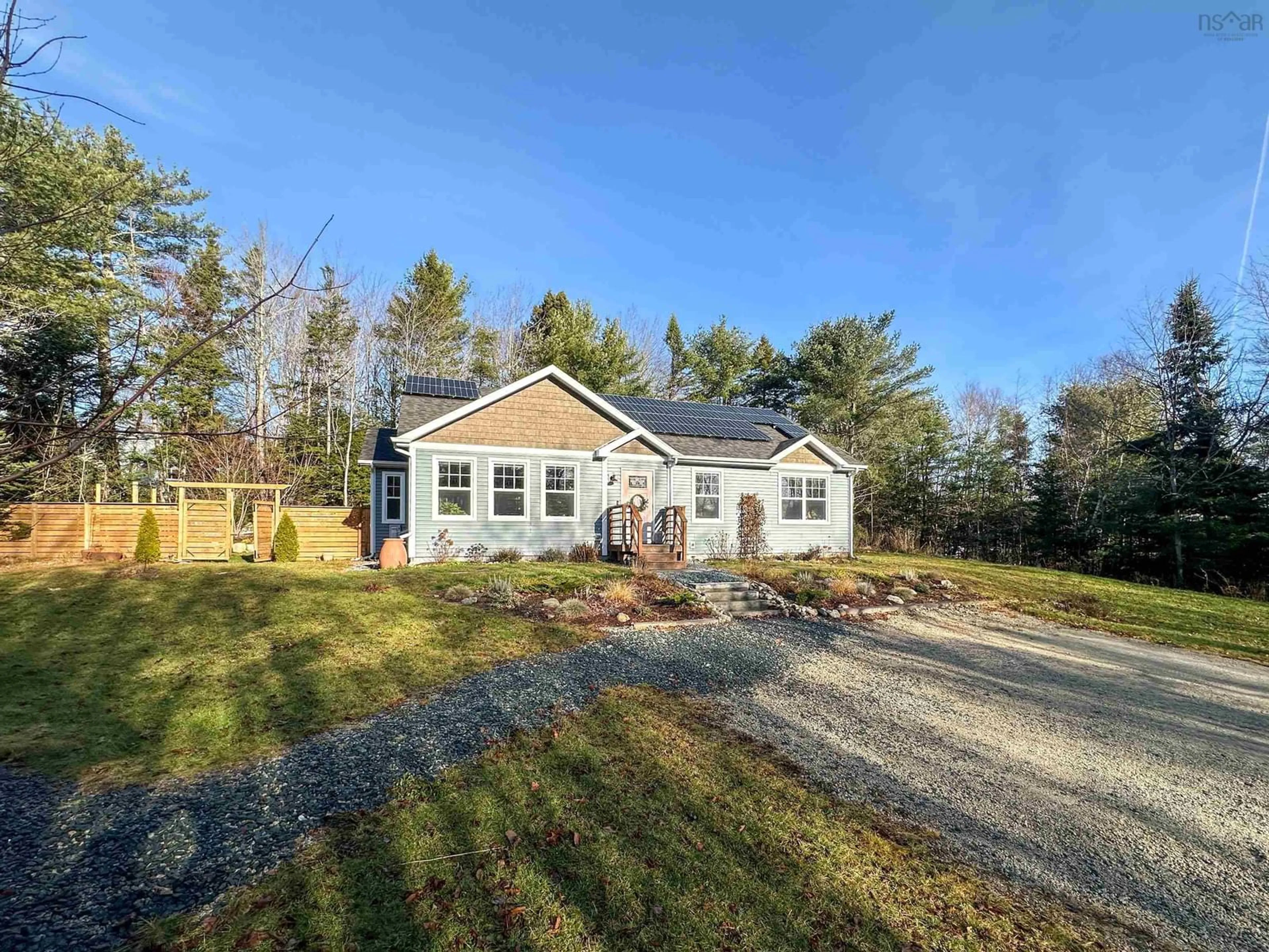 A pic from outside/outdoor area/front of a property/back of a property/a pic from drone, unknown for 20 Creekside Way, Mill Cove Nova Scotia B0J 1T0