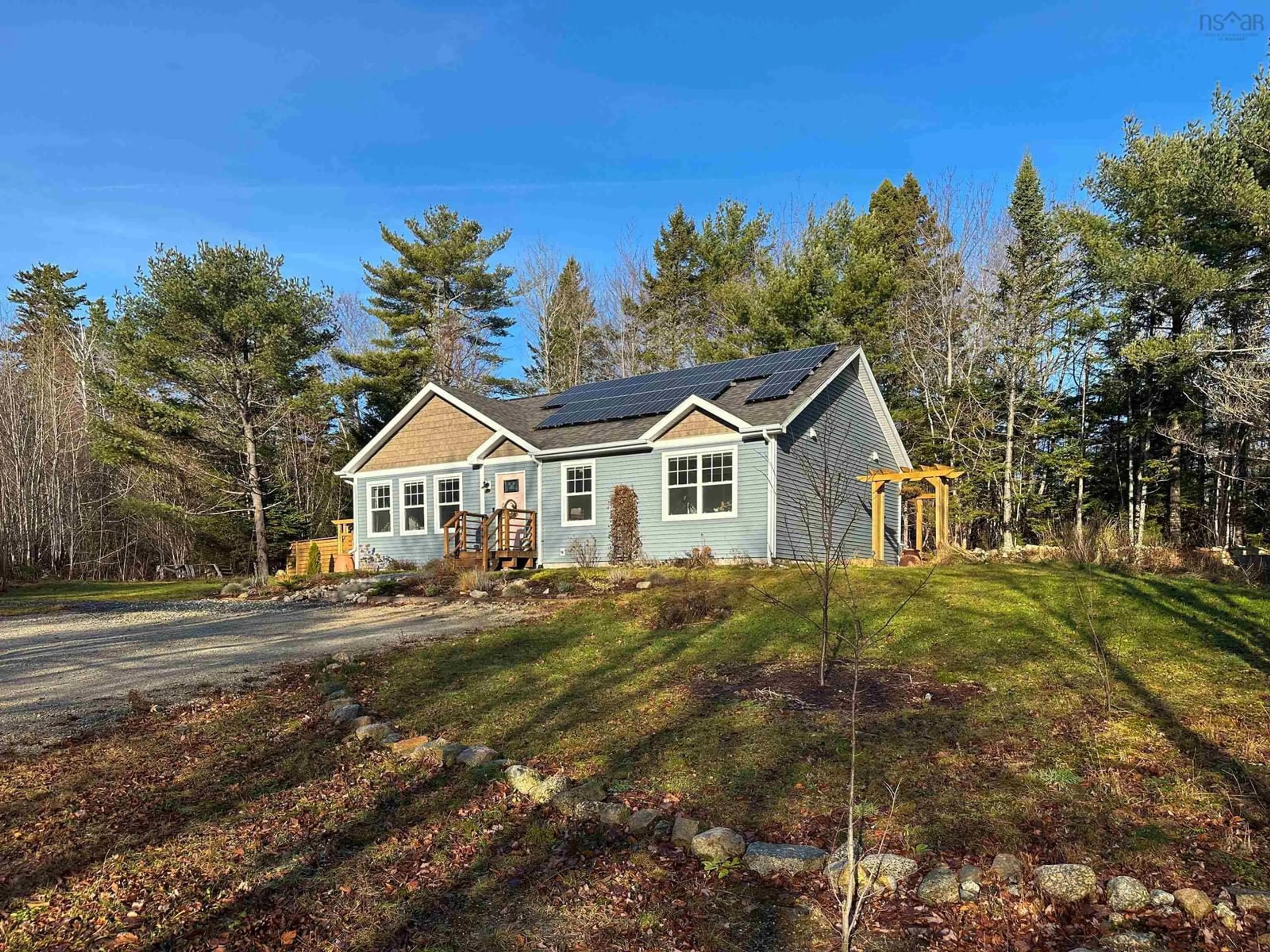 A pic from outside/outdoor area/front of a property/back of a property/a pic from drone, unknown for 20 Creekside Way, Mill Cove Nova Scotia B0J 1T0