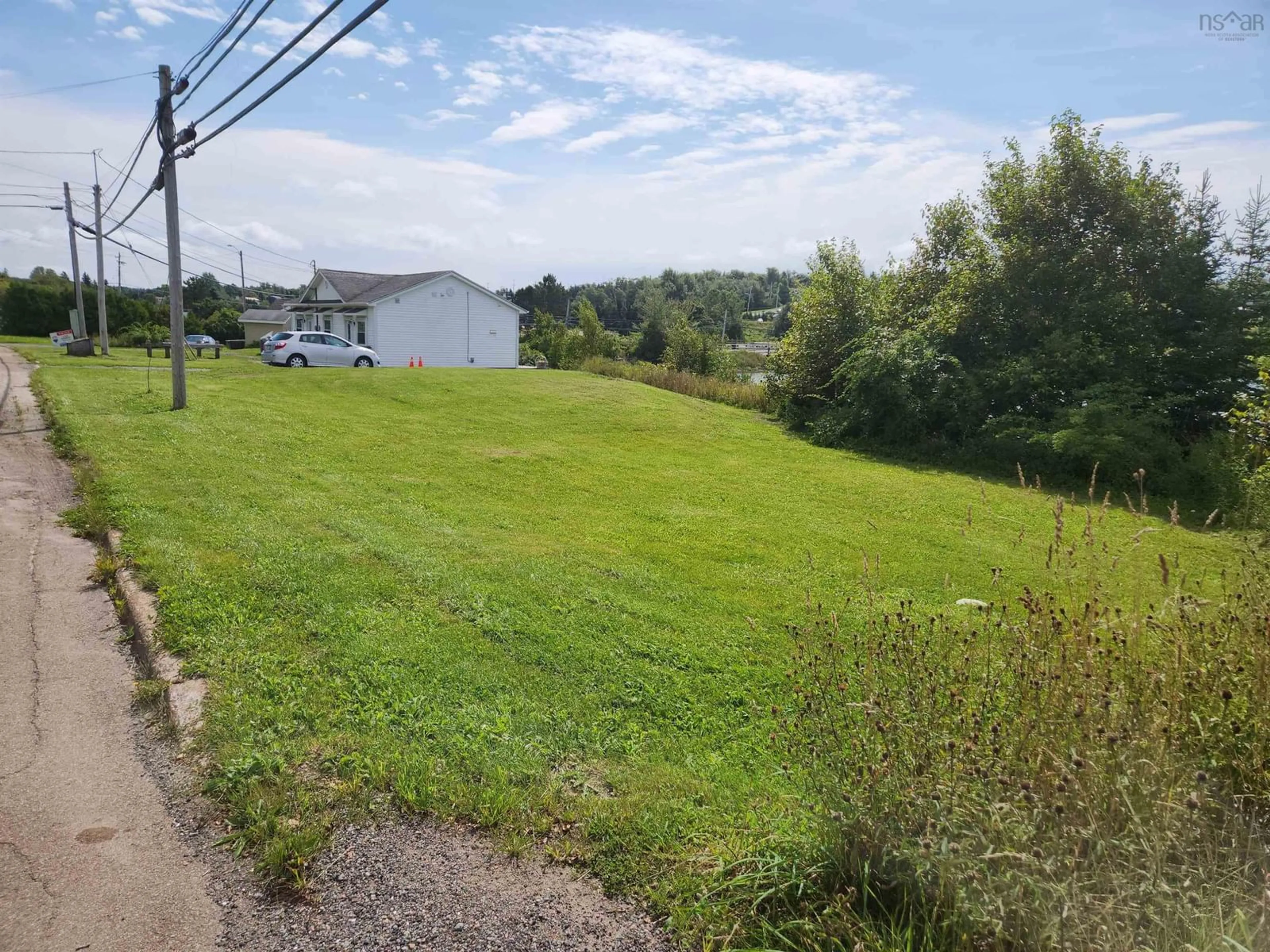 A pic from outside/outdoor area/front of a property/back of a property/a pic from drone, water/lake/river/ocean view for 3A & 3B Embree Island Rd, Port Hawkesbury Nova Scotia B9A 2A3