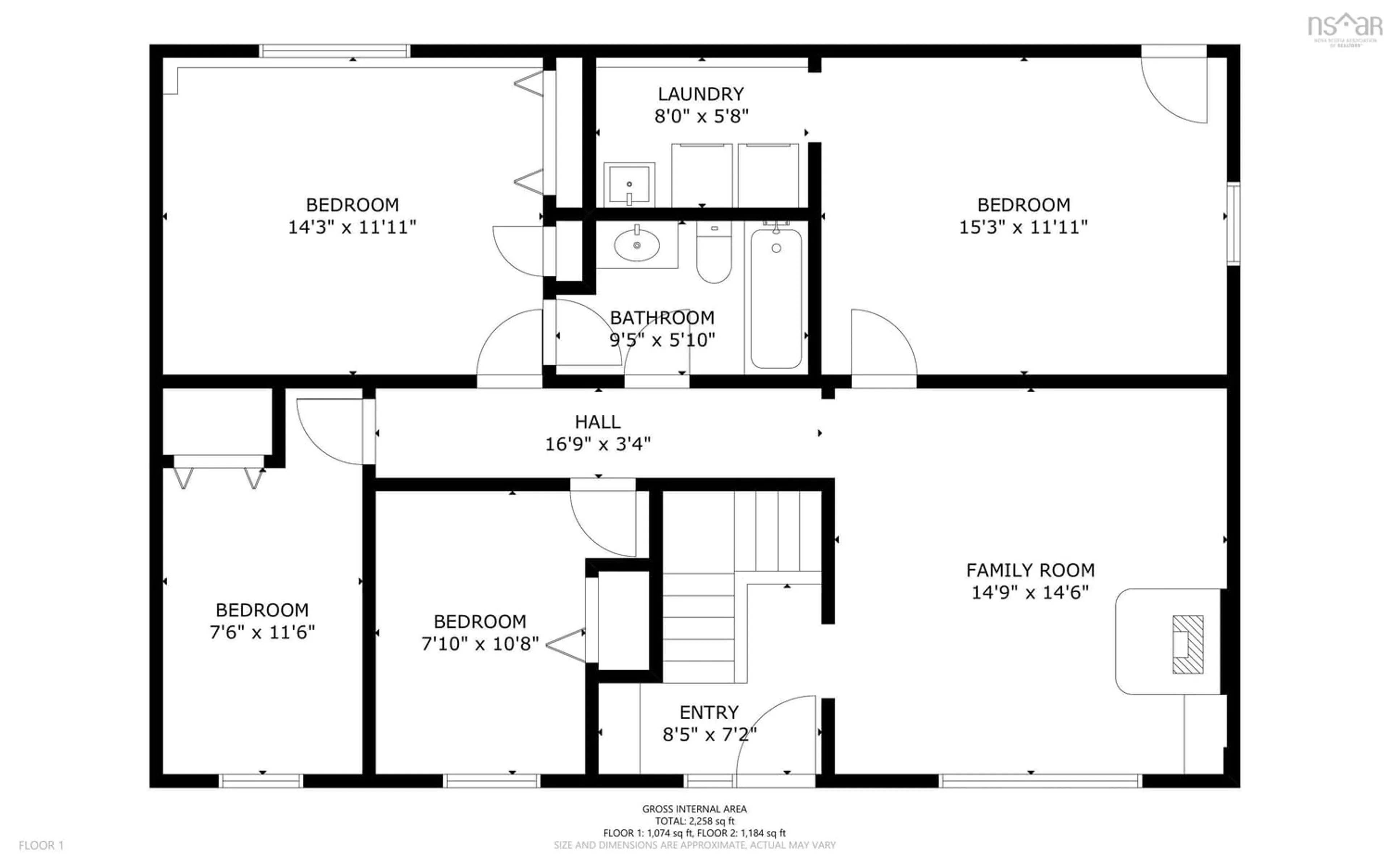 Floor plan for 671 Basinview Dr, Bedford Nova Scotia B4A 3E8