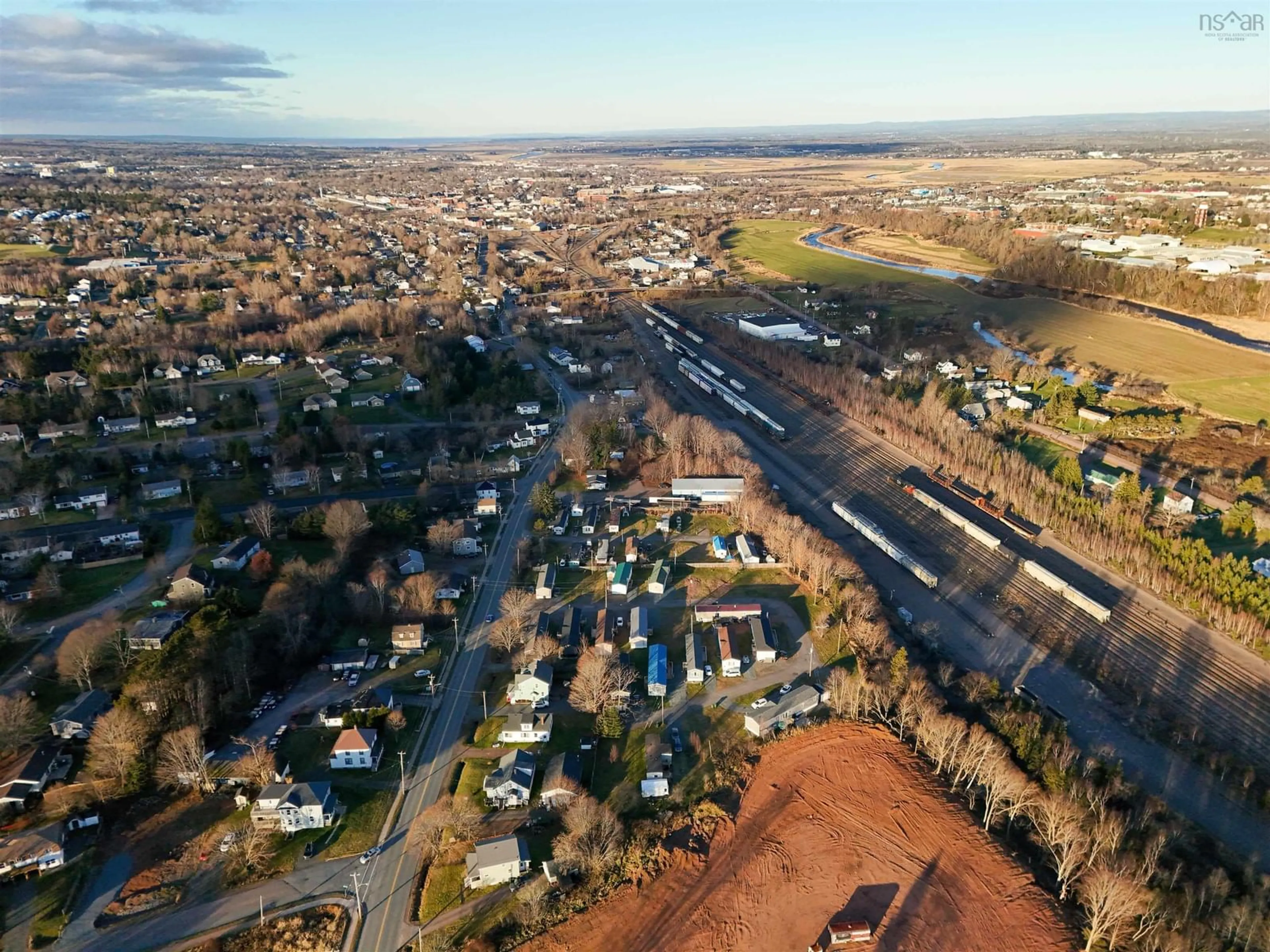 A pic from outside/outdoor area/front of a property/back of a property/a pic from drone, street for Christina Lane Salmon River #LOT, Salmon River Nova Scotia B2N 7G3