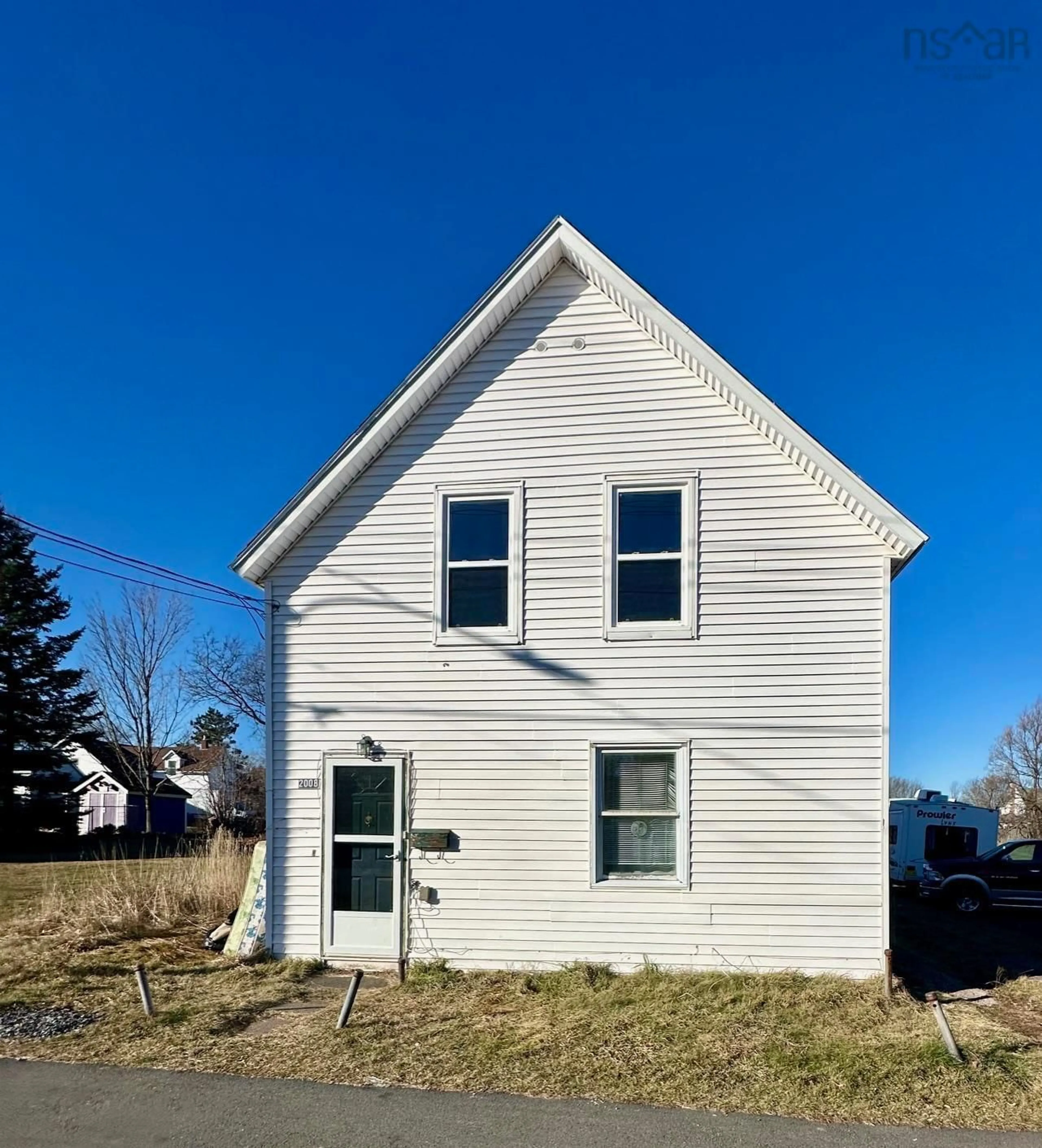 Home with vinyl exterior material, building for 2008 South Main St, Westville Nova Scotia B0K 2A0