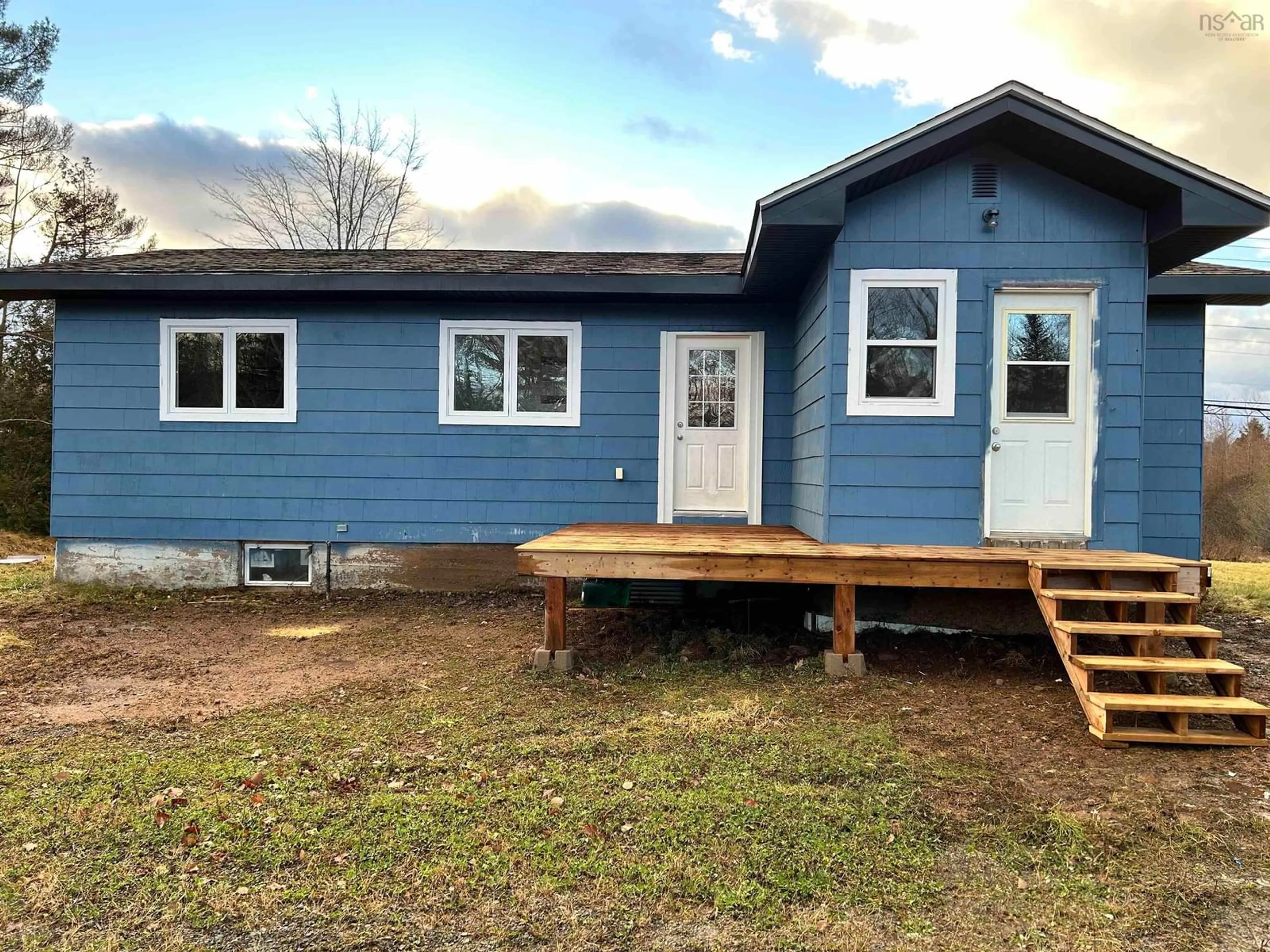 Home with vinyl exterior material, building for 1413 214 Hwy, Nine Mile River Nova Scotia B2S 2R4